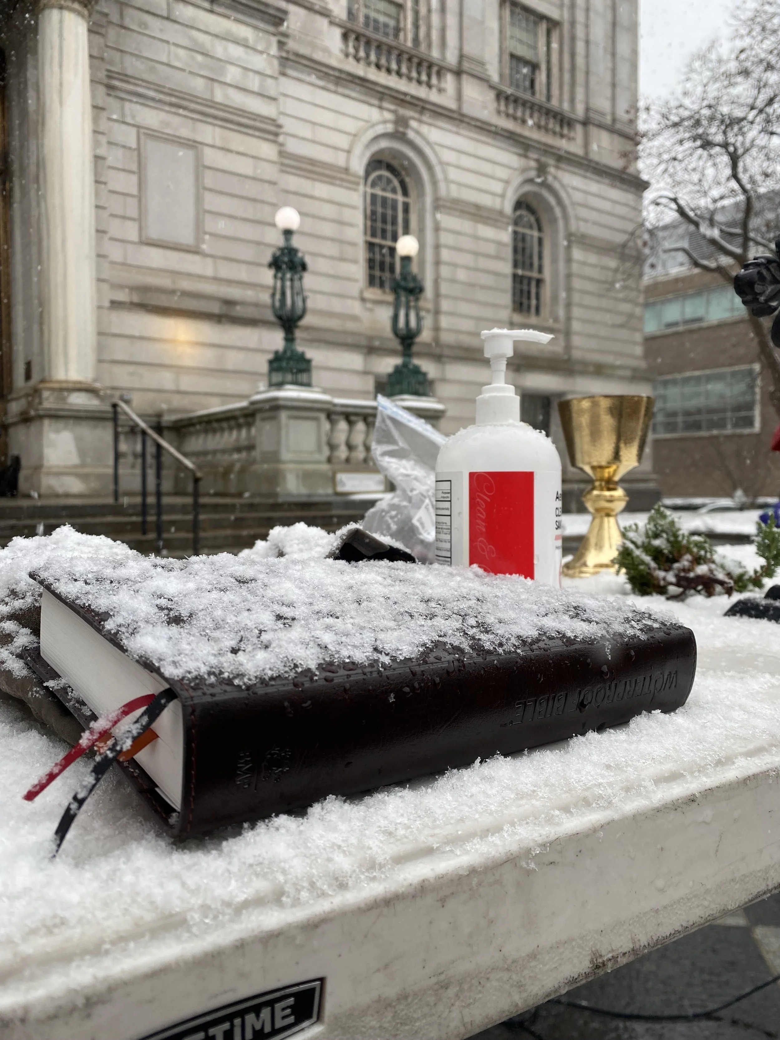 How to do Street Church in sub-zero temperatures