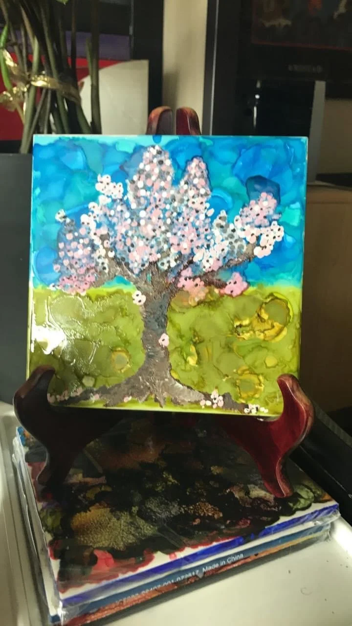 Cherry Blossoms Tile.JPG
