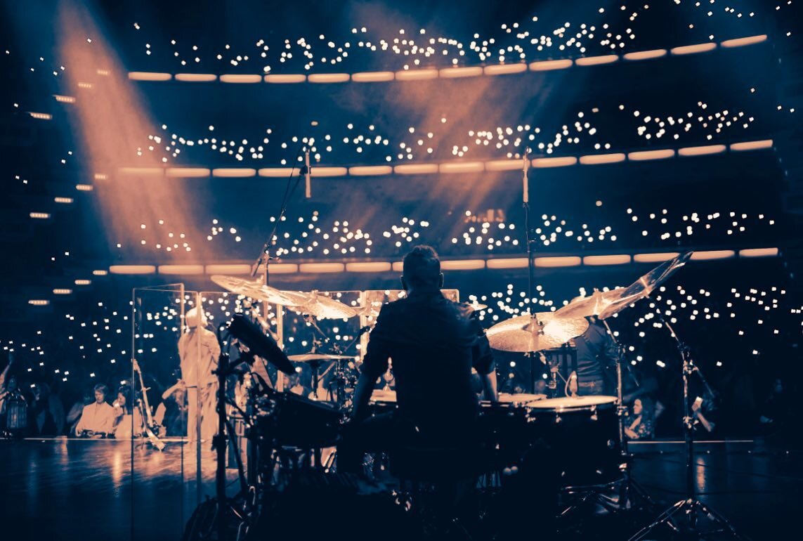 2 very memorable shows in Montreal ❤️ onwards to Ottawa today. 📸 - super drumtech @danphotogram 
.
#drums #drummer #montreal