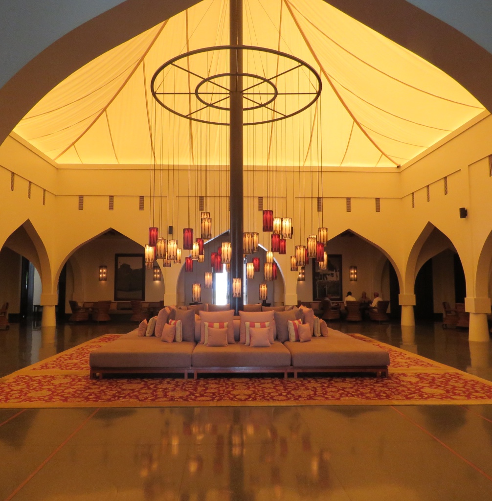 The statement-making domed lobby