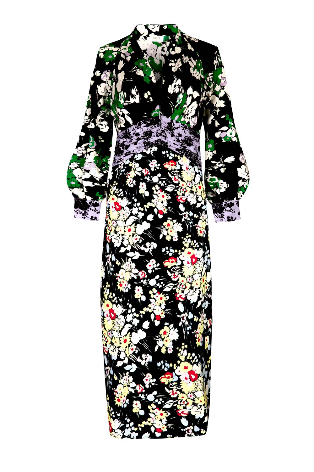 RIXO - Fedora Floral Wrap Dress