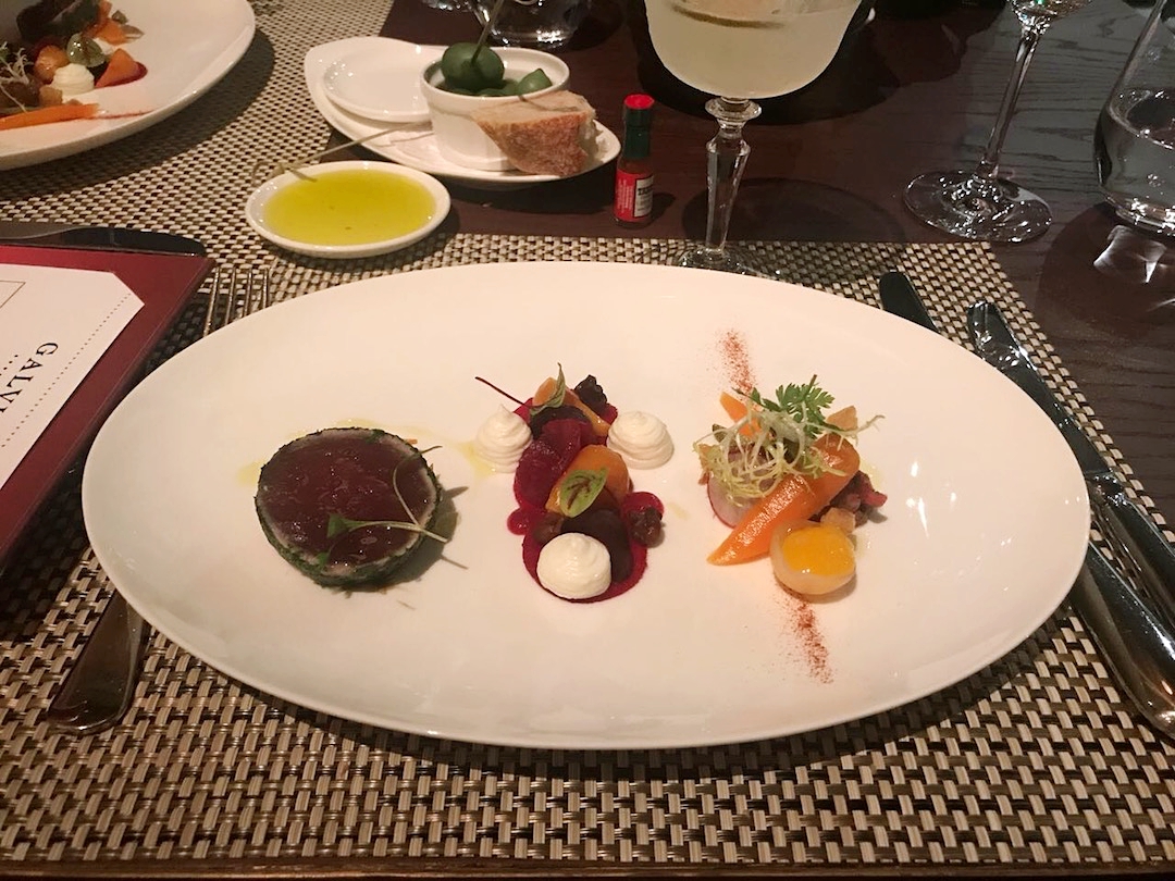 Galvin Dubai trio starters.JPG