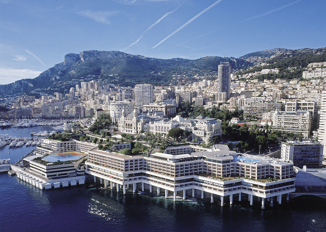An aerial view of Fairmont Monte Carlo  (photo supplied)