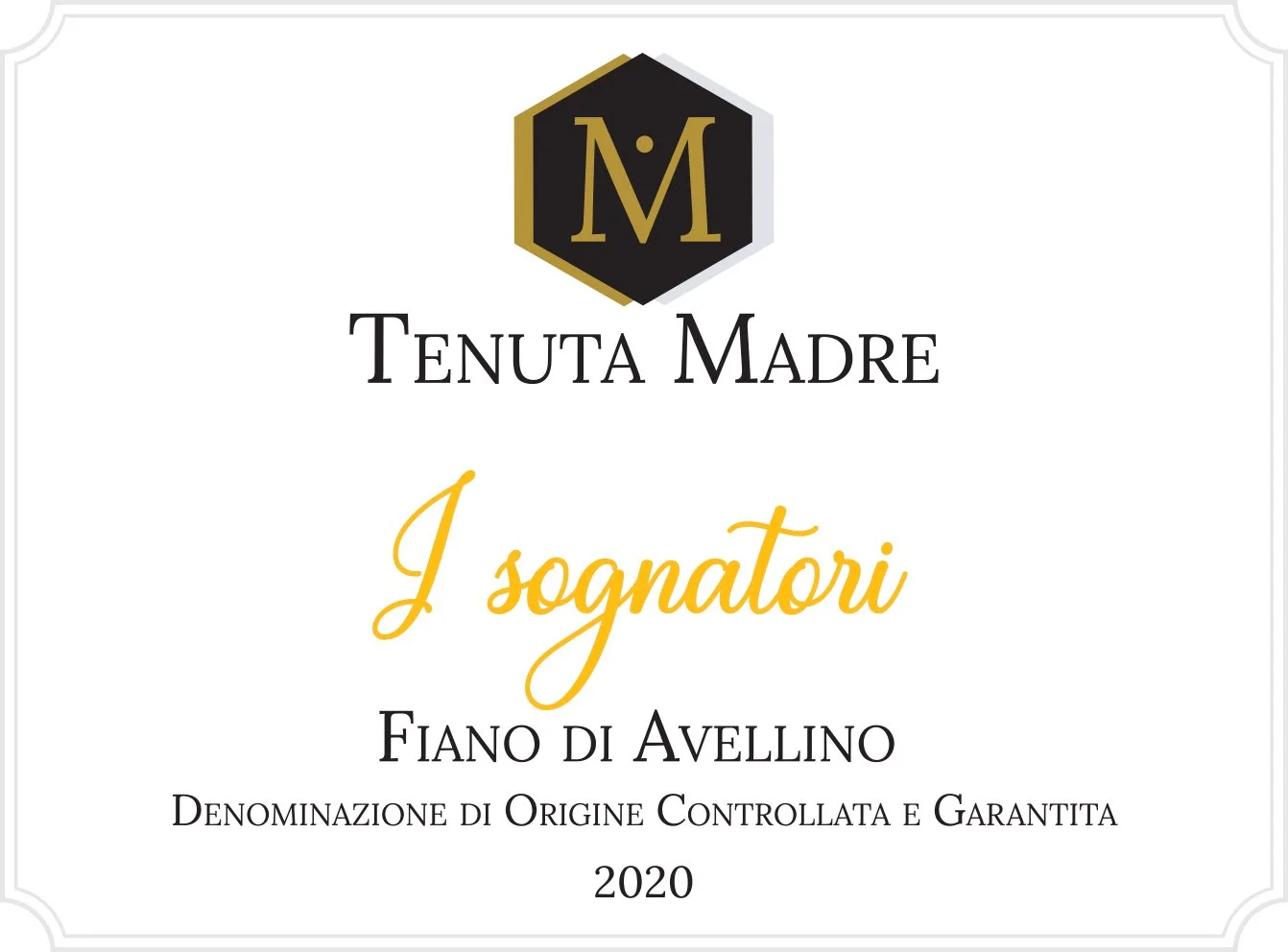TENUTA MADRE \ FIANO DI AVELLINO DOCG