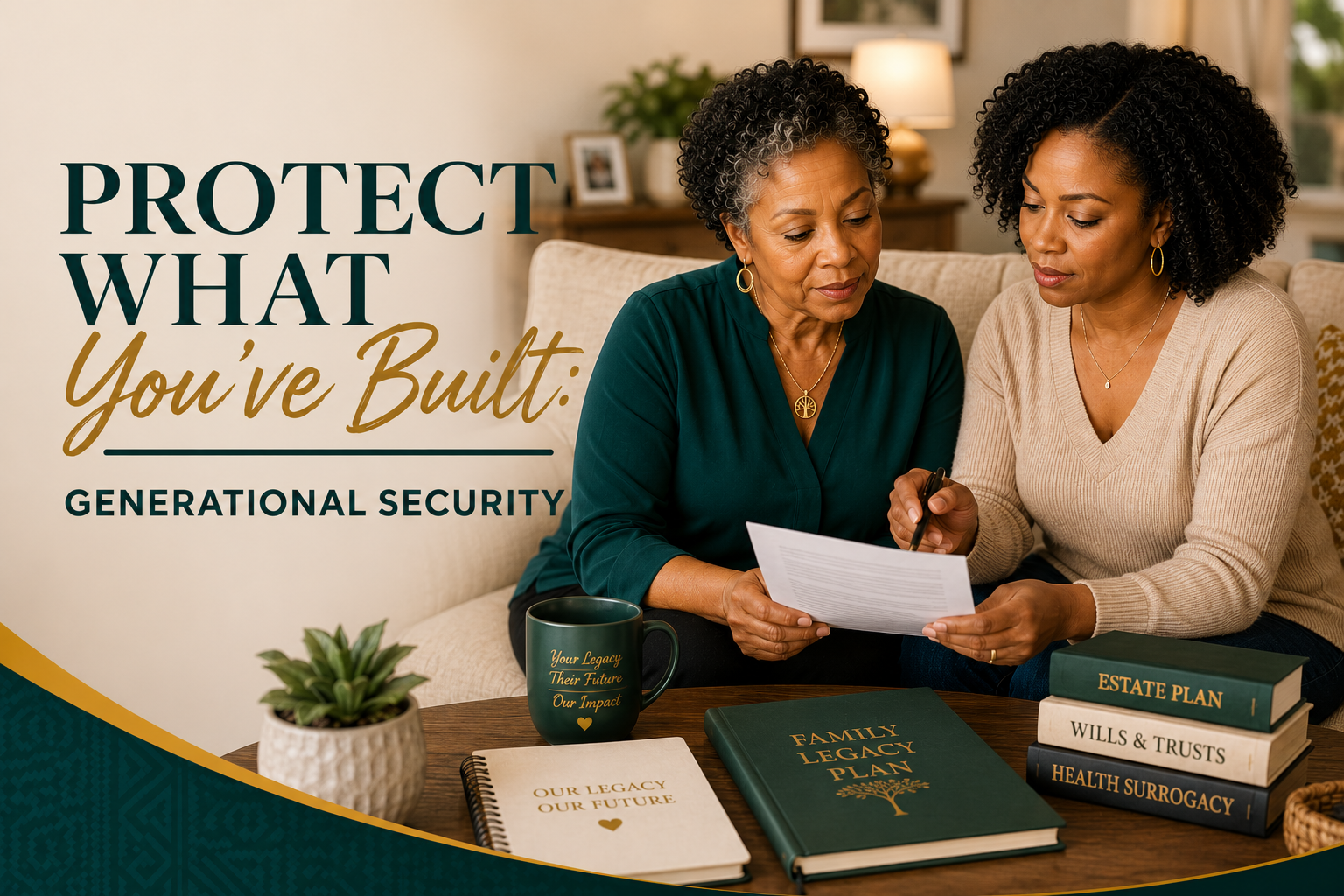 PROTECT WHAT YOU'VE BUILT: Generational Security