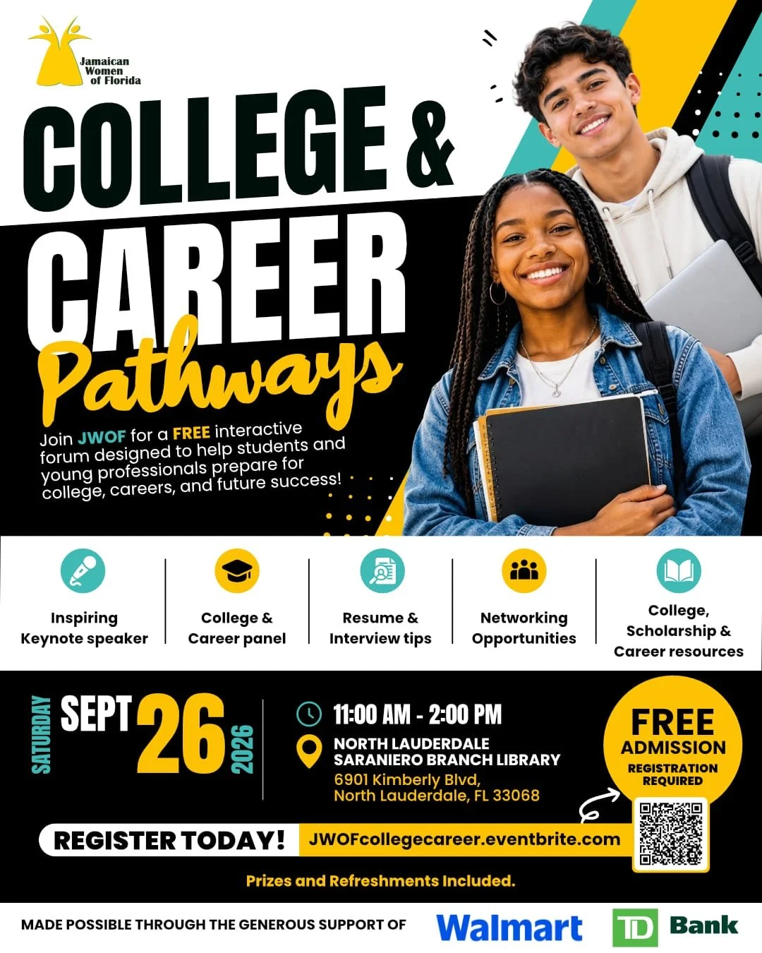 JWOF College &amp; Career PATHWAYS FORUM