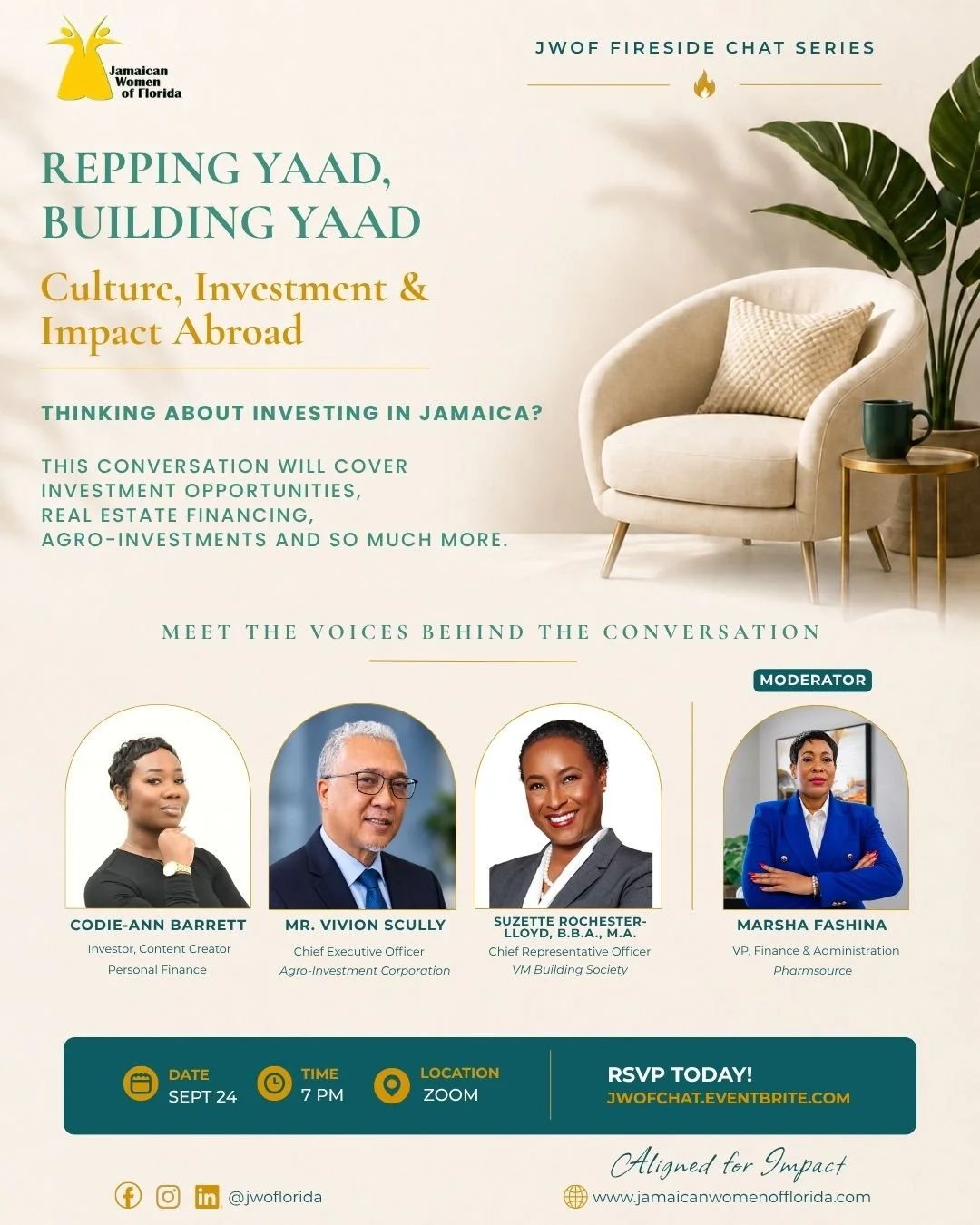 JWOF's Fireside Chat - Repping Yaad, Building Yaad