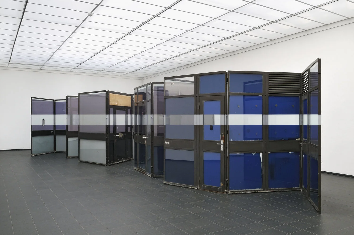 Transfolded, 2016, pavillon elements, Kunsthalle Darmstadt