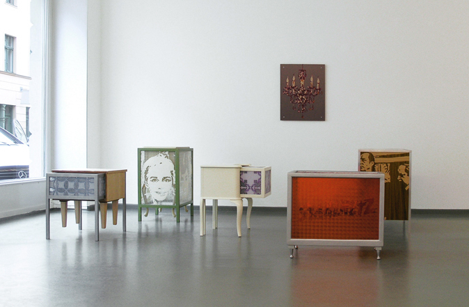  exhibition view: Panoptikum, 2009, Rasche Ripken, Berlin 