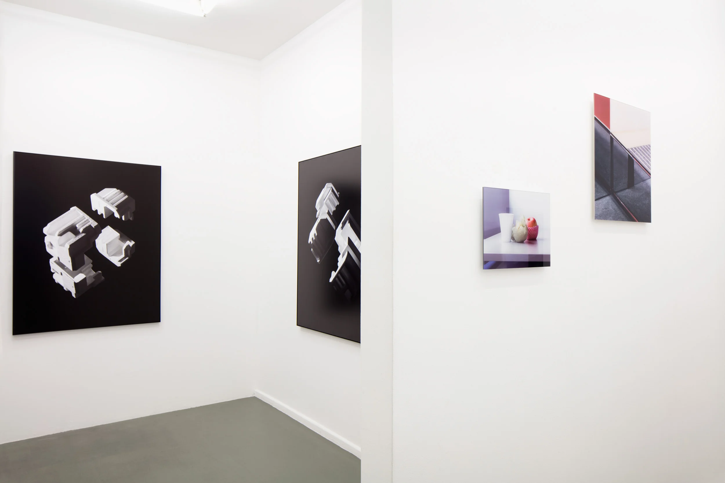Ausstellungsansicht EDGES / still under construction, Rasche Ripken, 2018