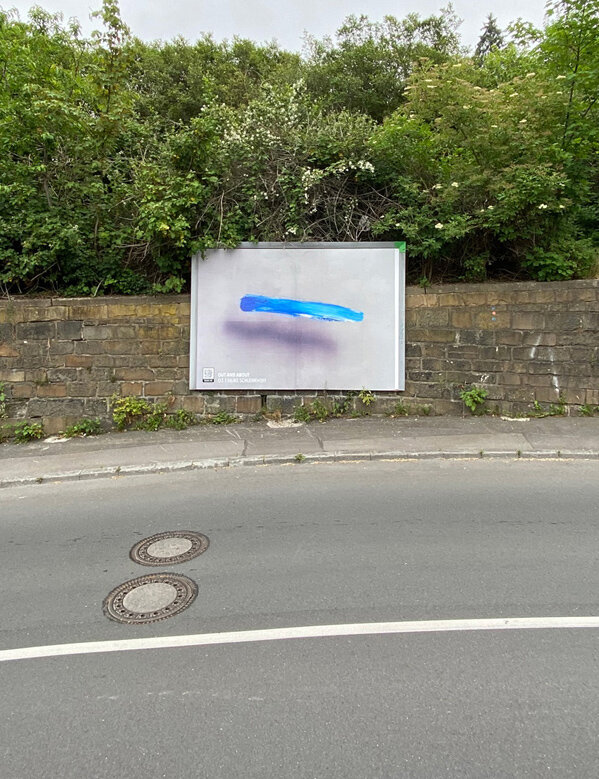  Billboard OUTANDABOUT, 2020, Wuppertal 
