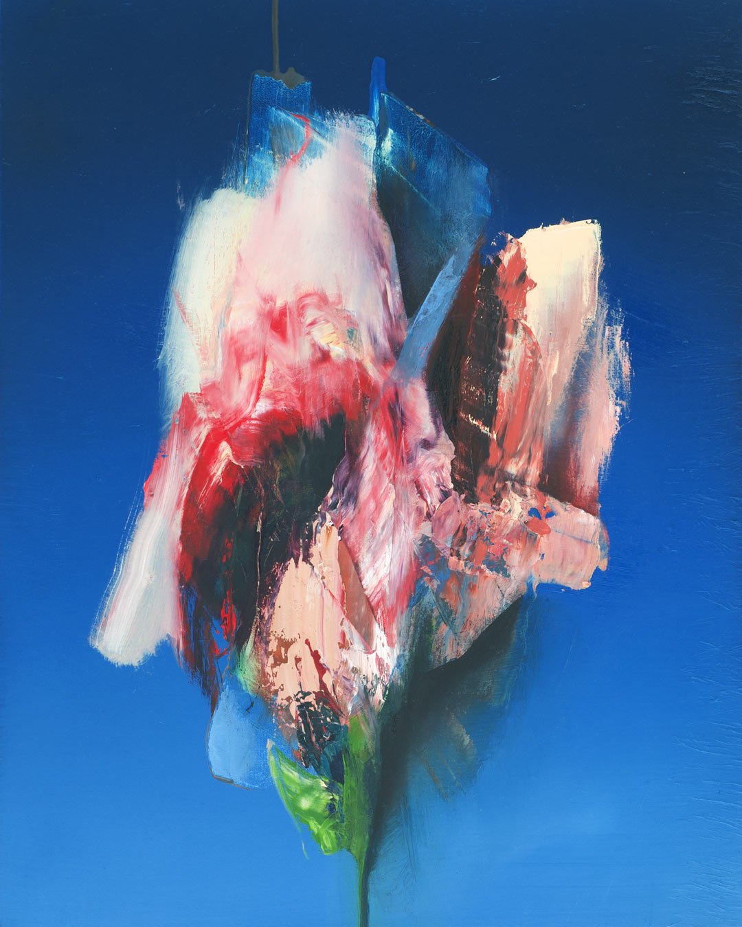 Papageienblume, 2024, oil on canvas, 50 x 40 cm 