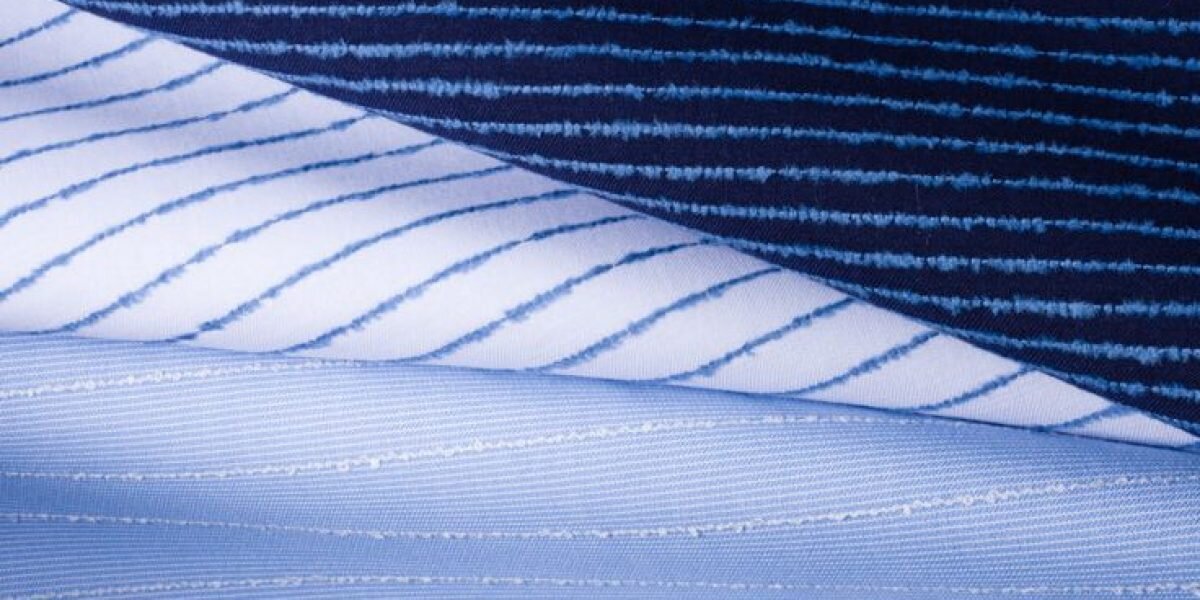 Albini: Italiaanse stoffen voor het laten maken van een overhemd.