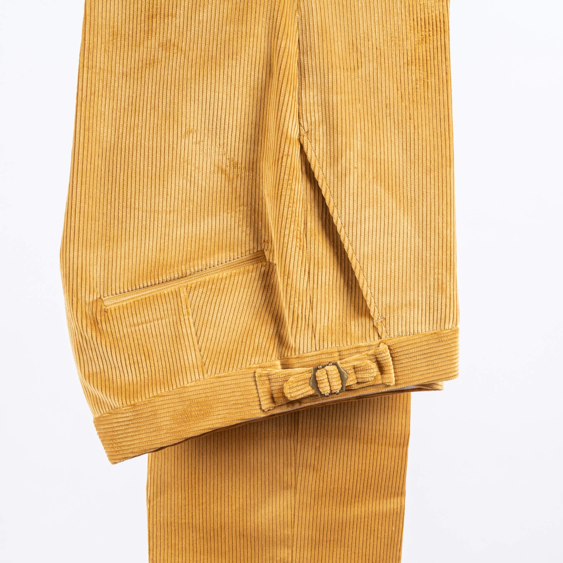 Broek op maat Brisbane Moss Corduroy