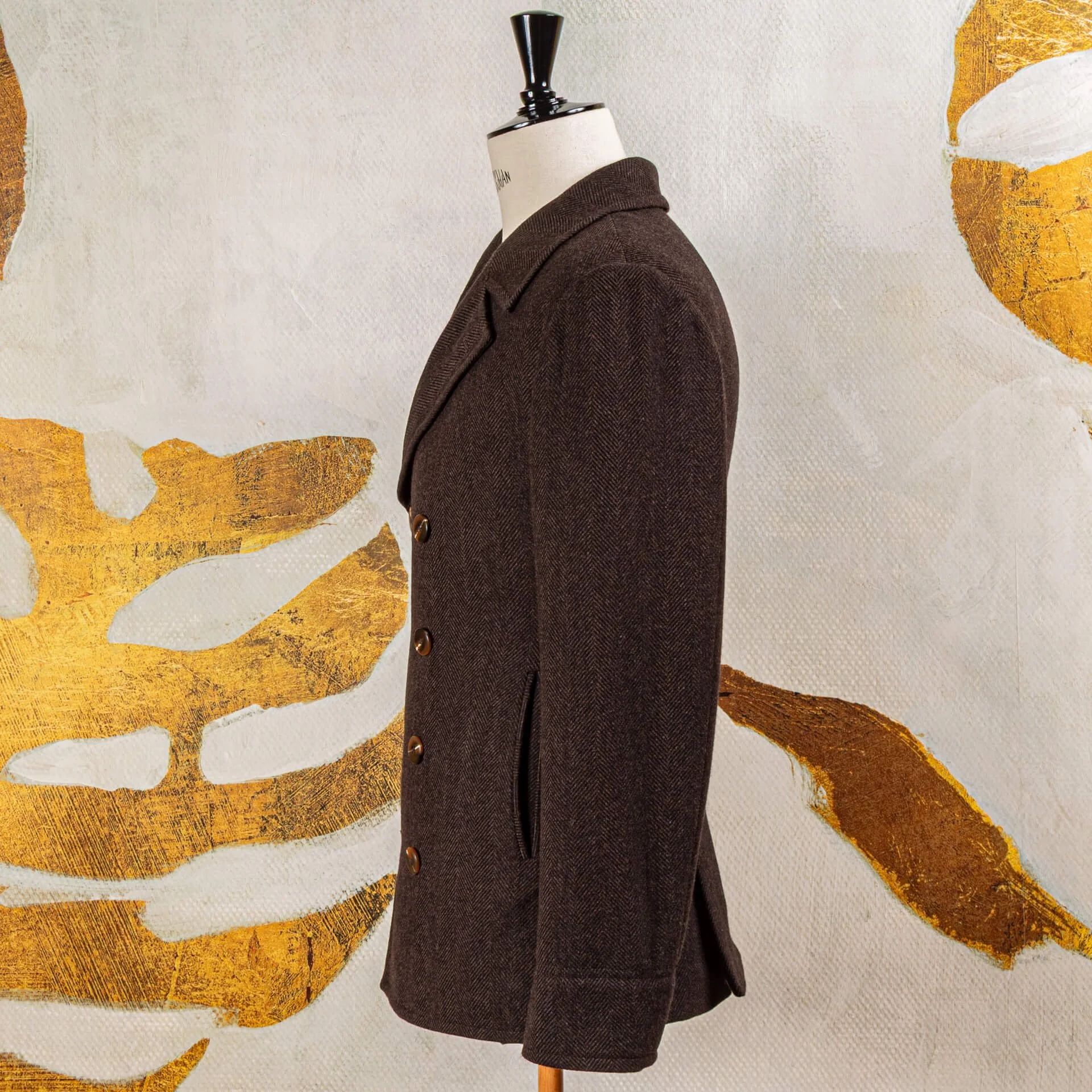 double-breasted-chocolate-brown-herringbone-wol-kasjmier-zijkant-peacoat-op-maat.jpg