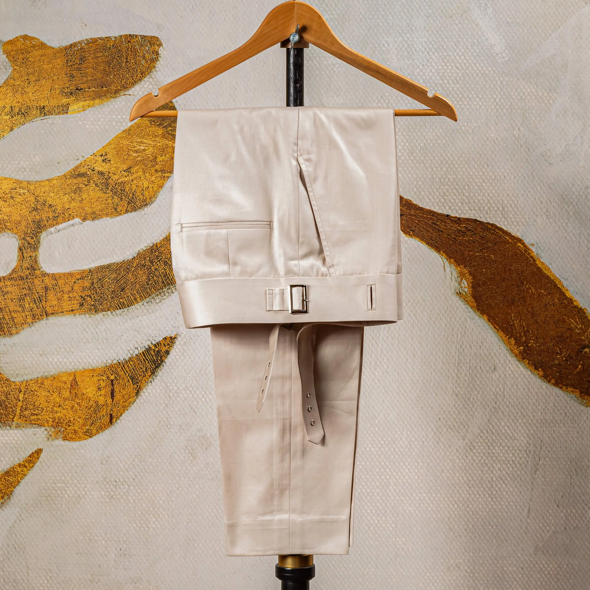 Gurkha pantalons op maat in katoen - Holland &amp; Sherry