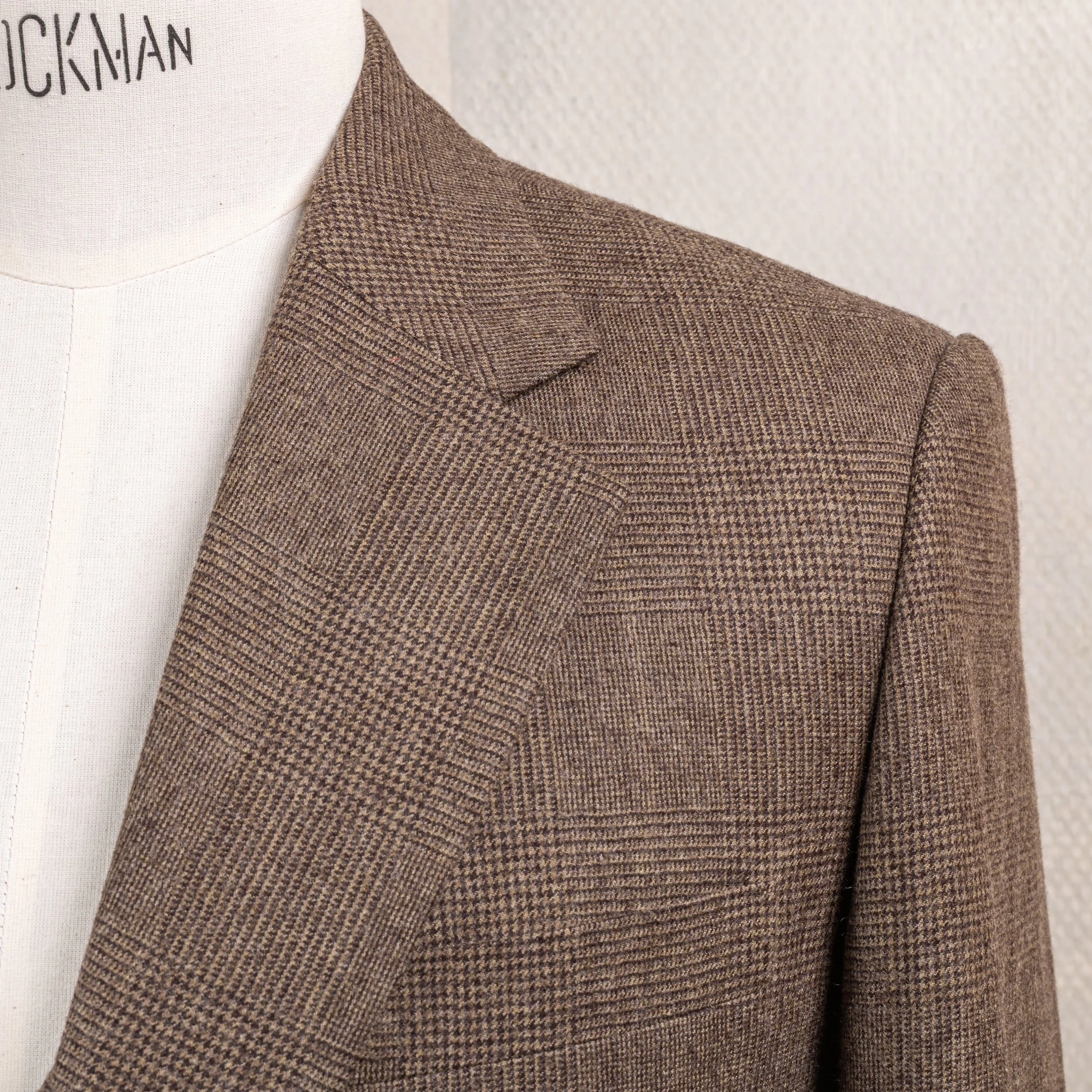 Bruin 3-delig pak in Glen Check flannel - Fox Brothers-2.jpg