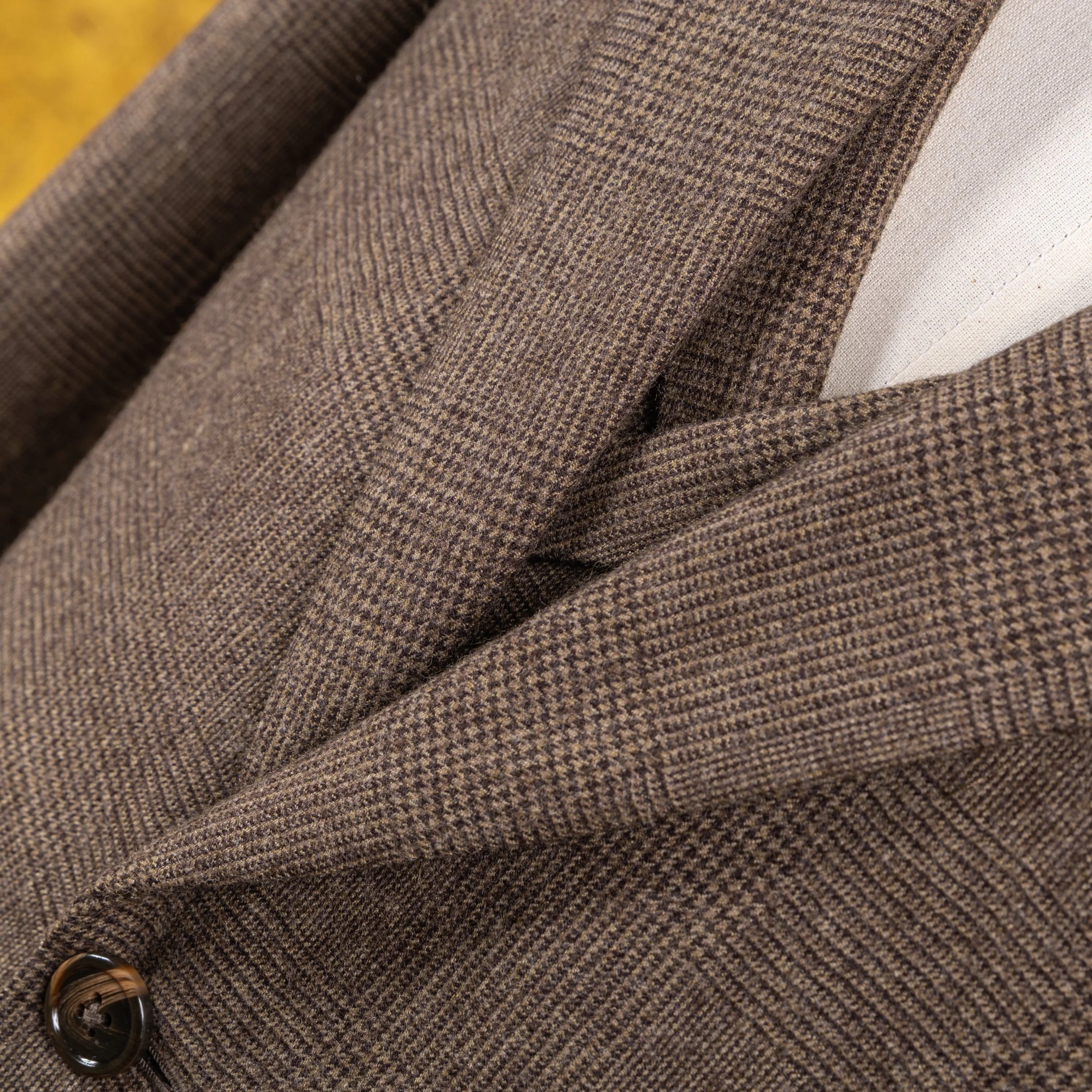 Bruin 3-delig pak in Glen Check flannel - Fox Brothers-11.jpg