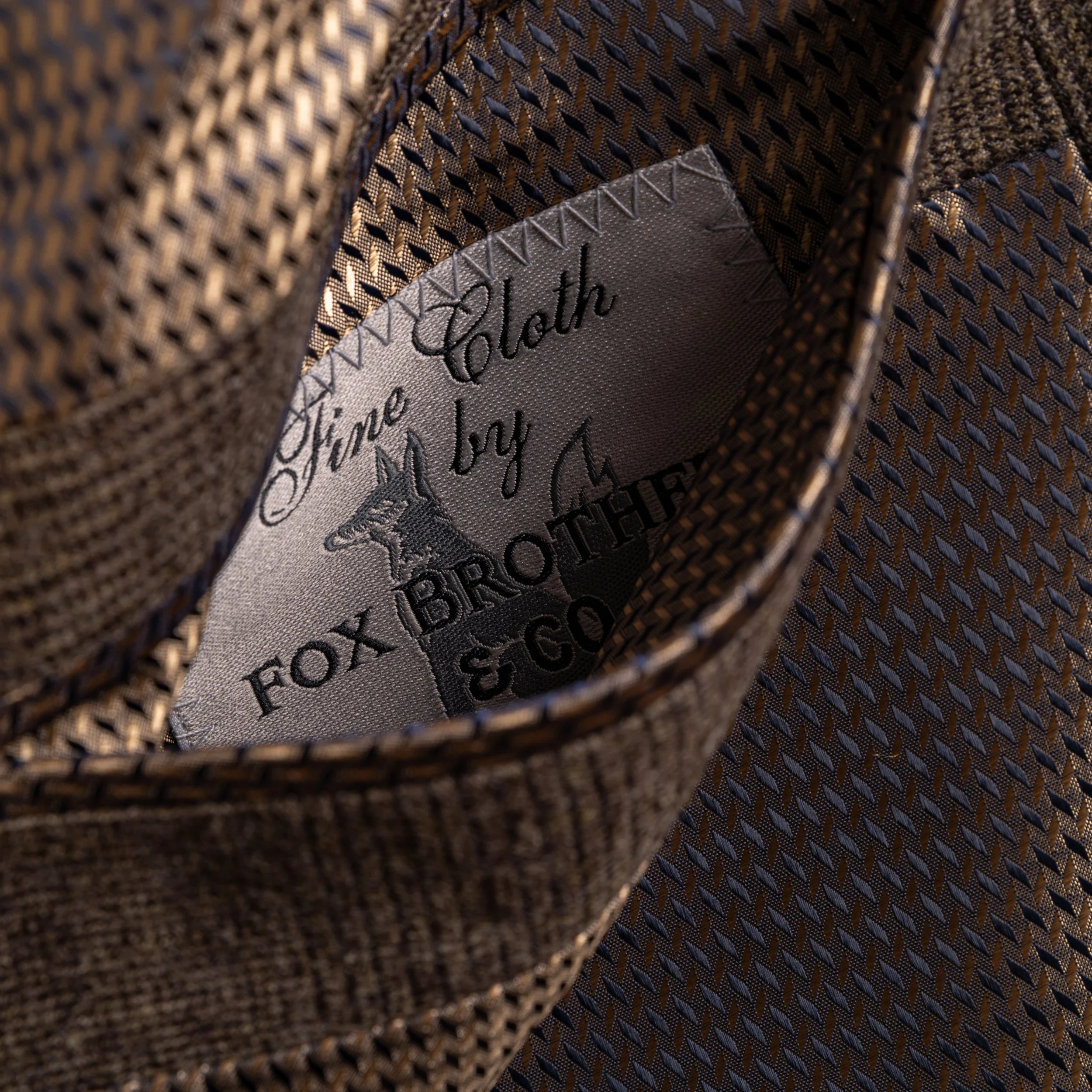 Bruin 3-delig pak in Glen Check flannel - Fox Brothers-22.jpg