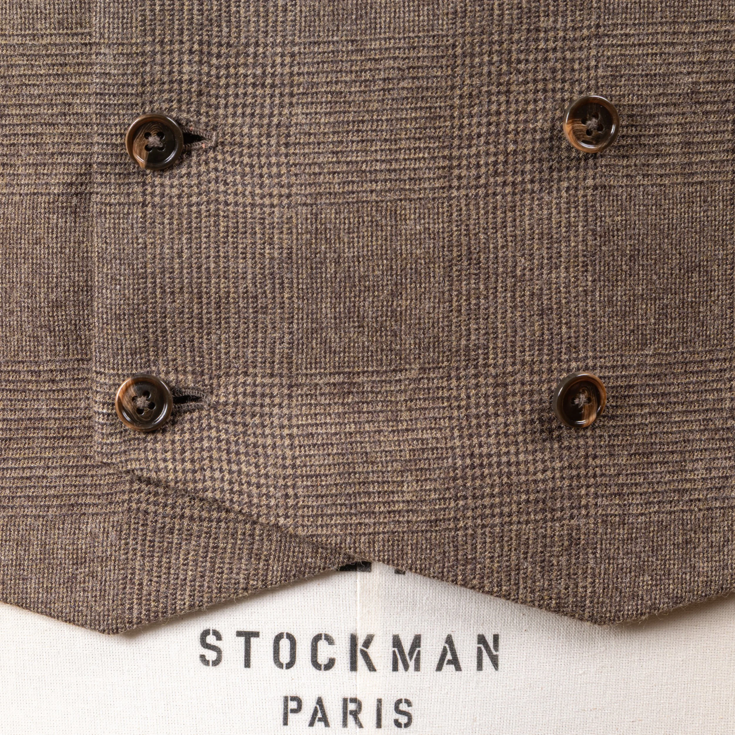 Bruin 3-delig pak in Glen Check flannel - Fox Brothers-29.jpg