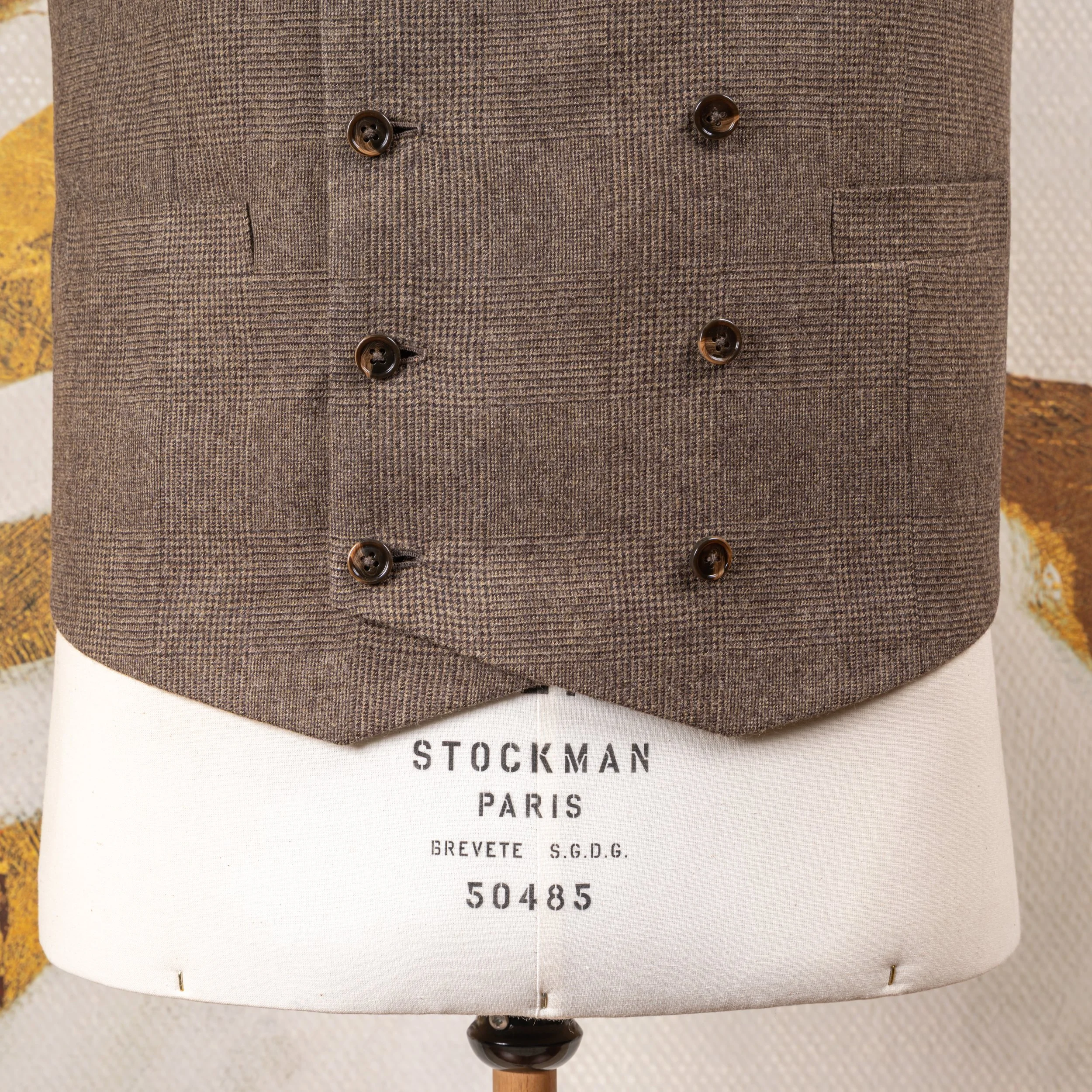 Bruin 3-delig pak in Glen Check flannel - Fox Brothers-30.jpg