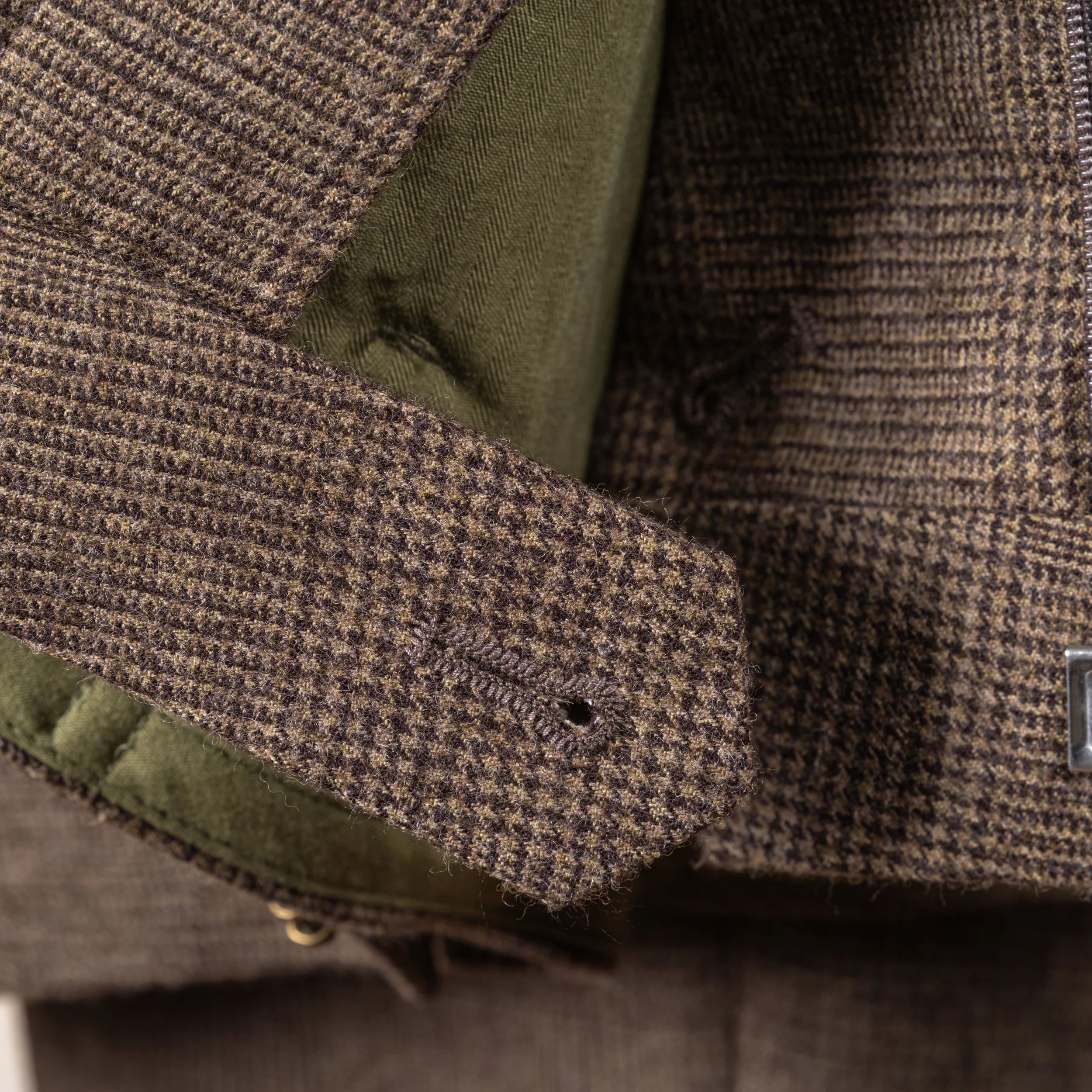 Bruin 3-delig pak in Glen Check flannel - Fox Brothers-40.jpg