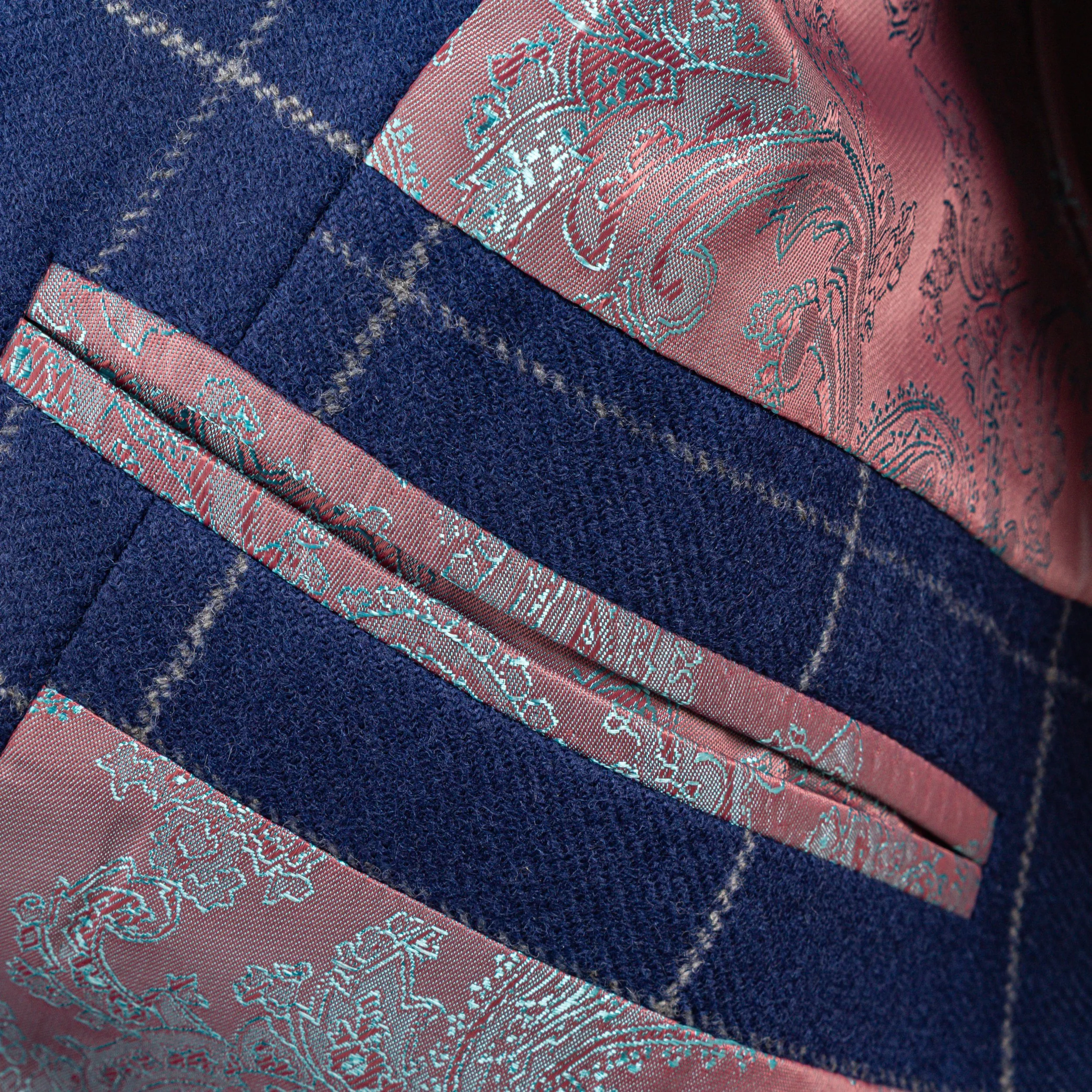 French Blue wol-cashmere flanellen pak met Windowpane ruit - Holland & Sherry-16.jpg