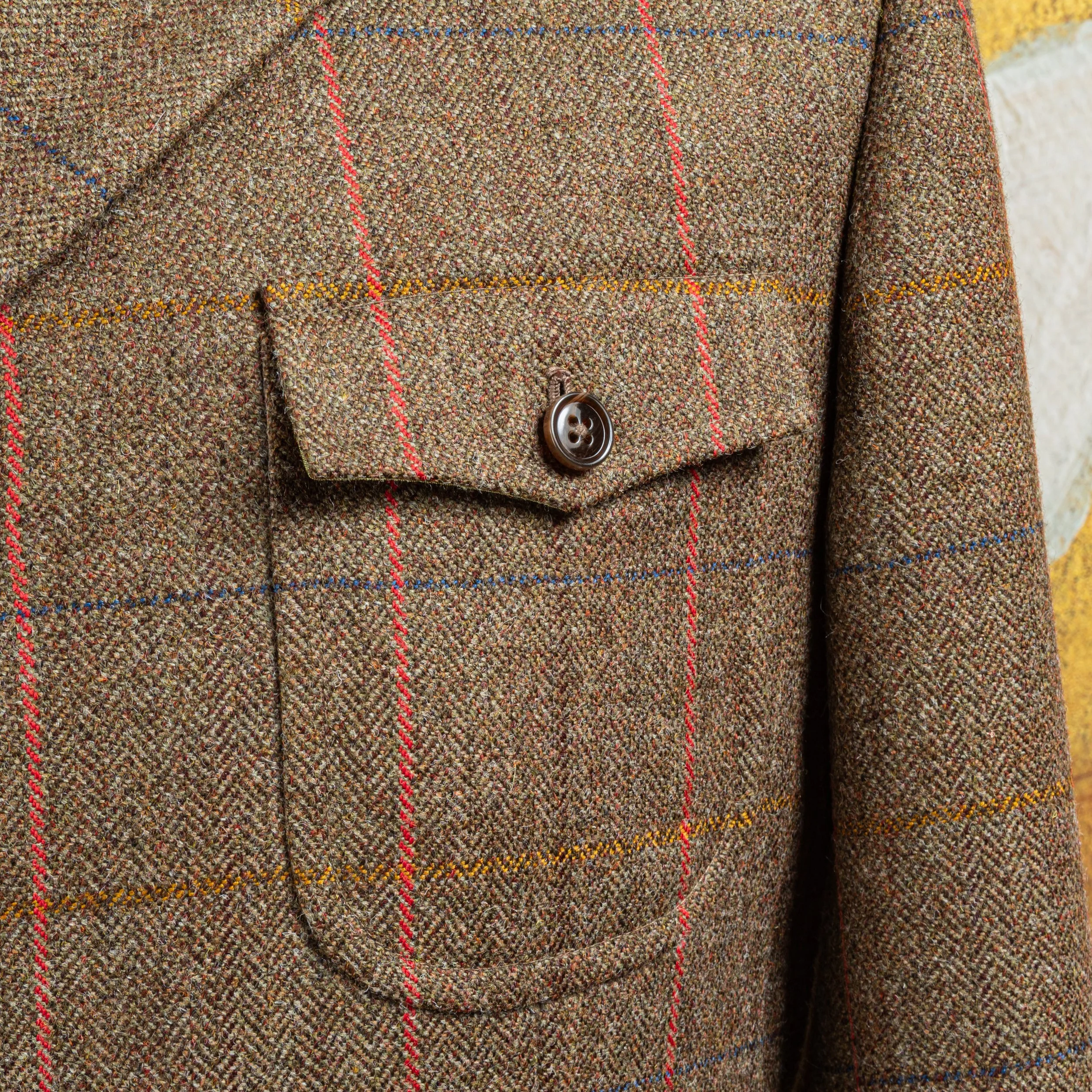 Outdoor jas op maat in Britse country tweed - Bateman Ogden Glenhunt-6.jpg