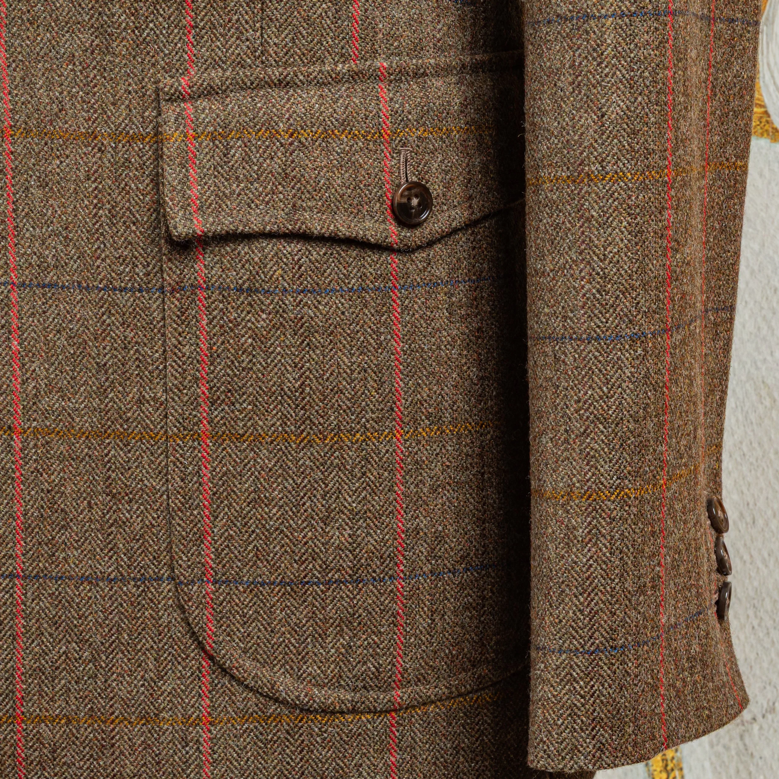 Outdoor jas op maat in Britse country tweed - Bateman Ogden Glenhunt-13.jpg