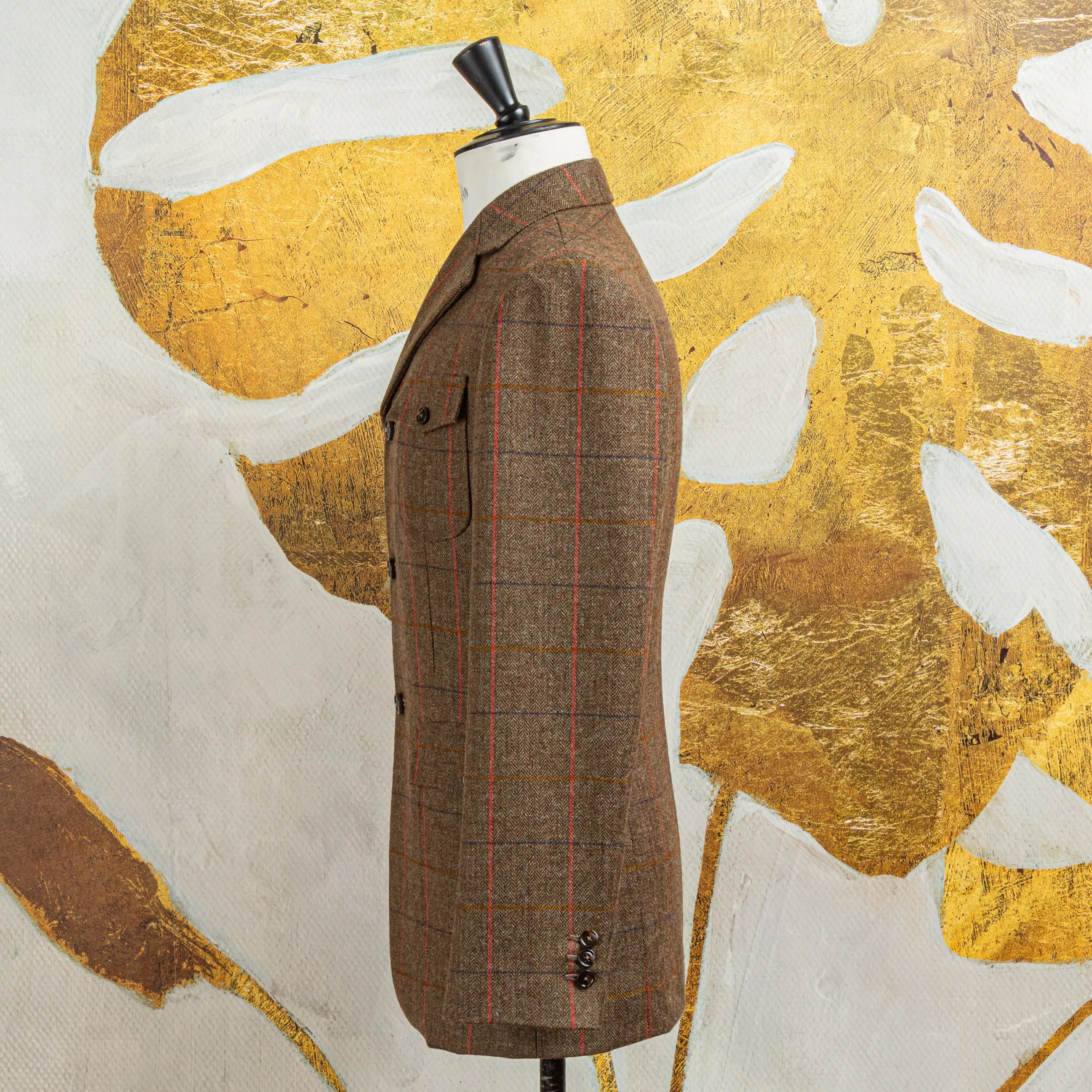 Outdoor jas op maat in Britse country tweed - Bateman Ogden Glenhunt-14.jpg