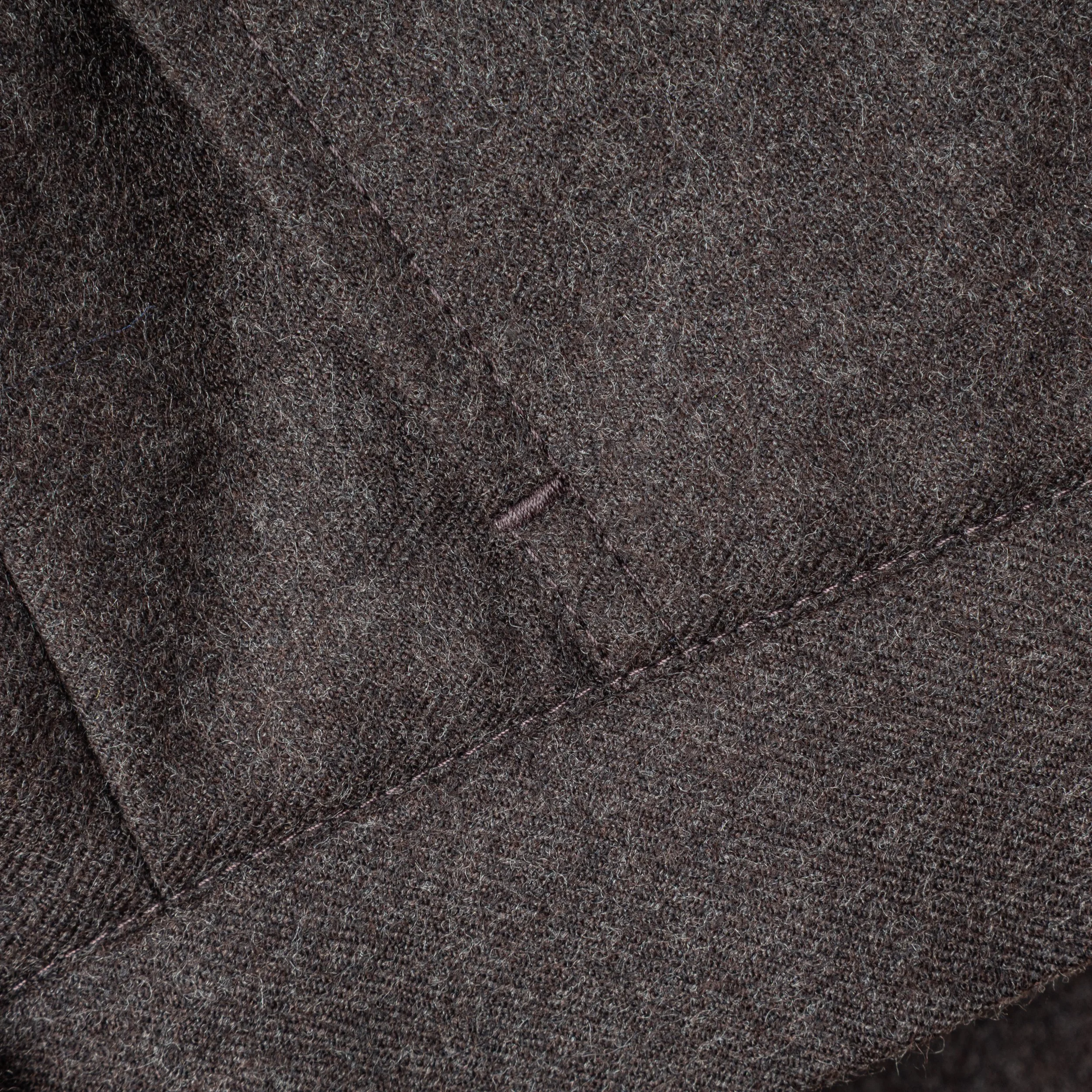 Chestnut Brown flanellen pak op maat - Holland & Sherry Classic Worsted Flannel-17.jpg