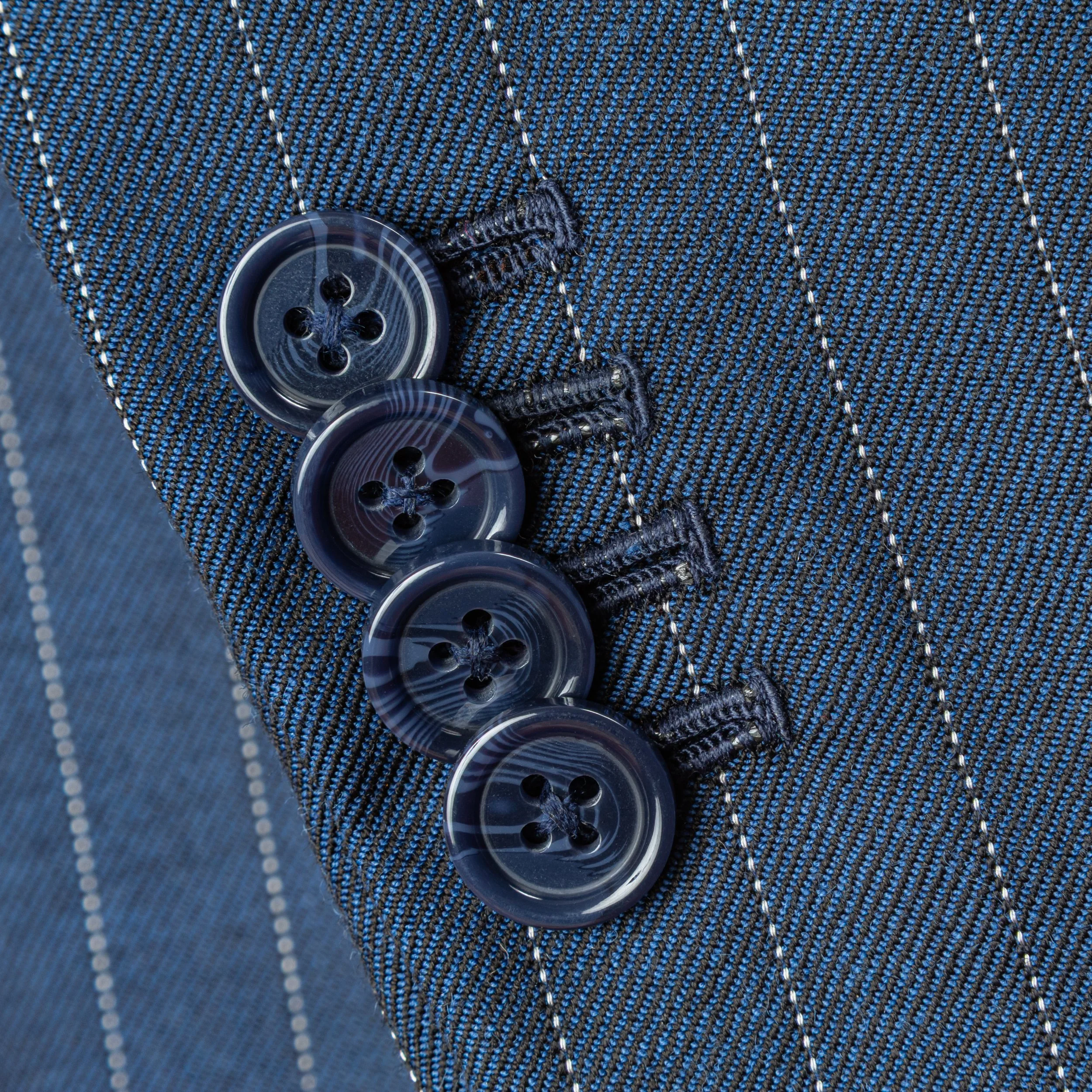 Navy pak op maat met Pin Dot Stripe - Holland & Sherry Intercity-5.jpg