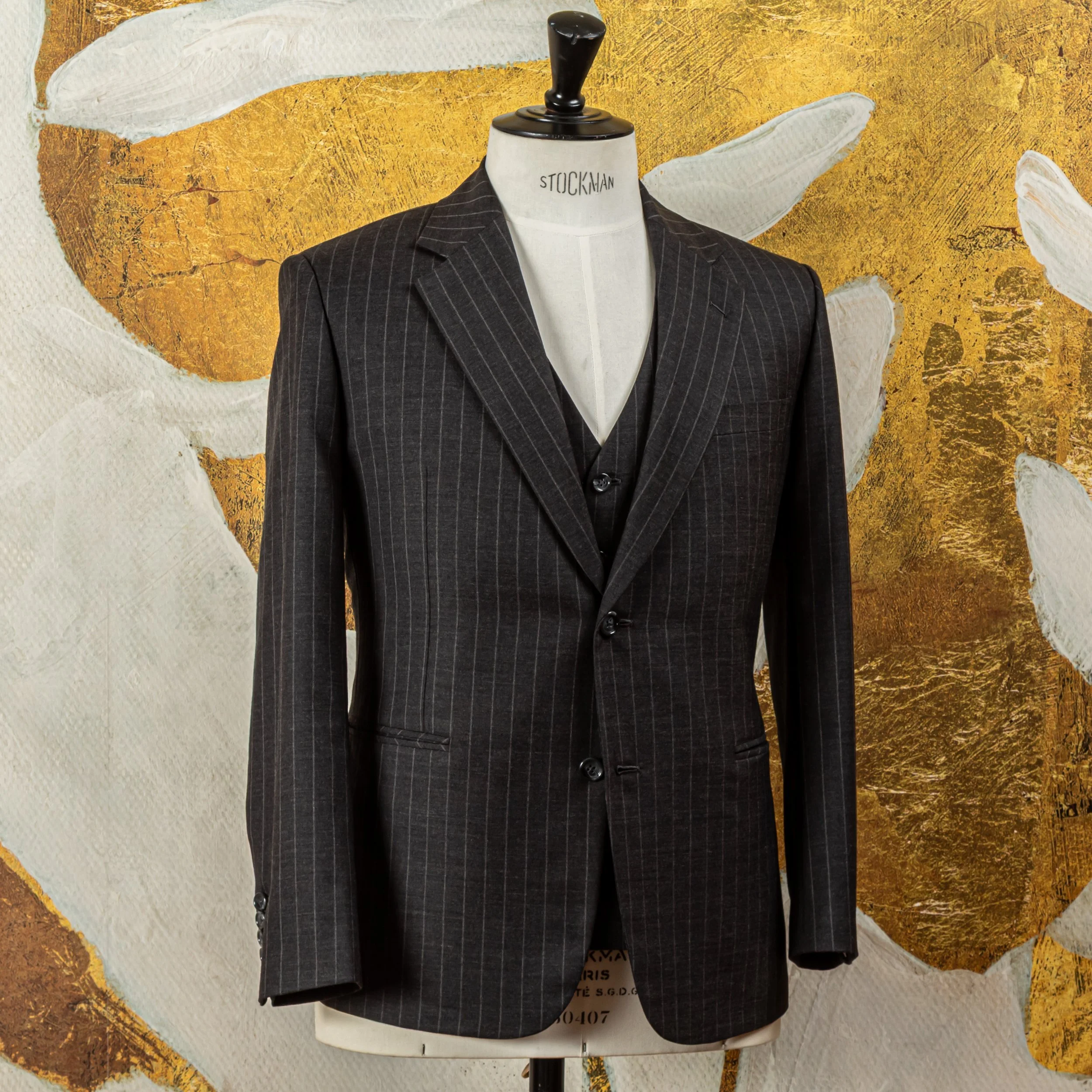 3-delig krijtstreep pak in charcoal merino wol - All Season-5.jpg