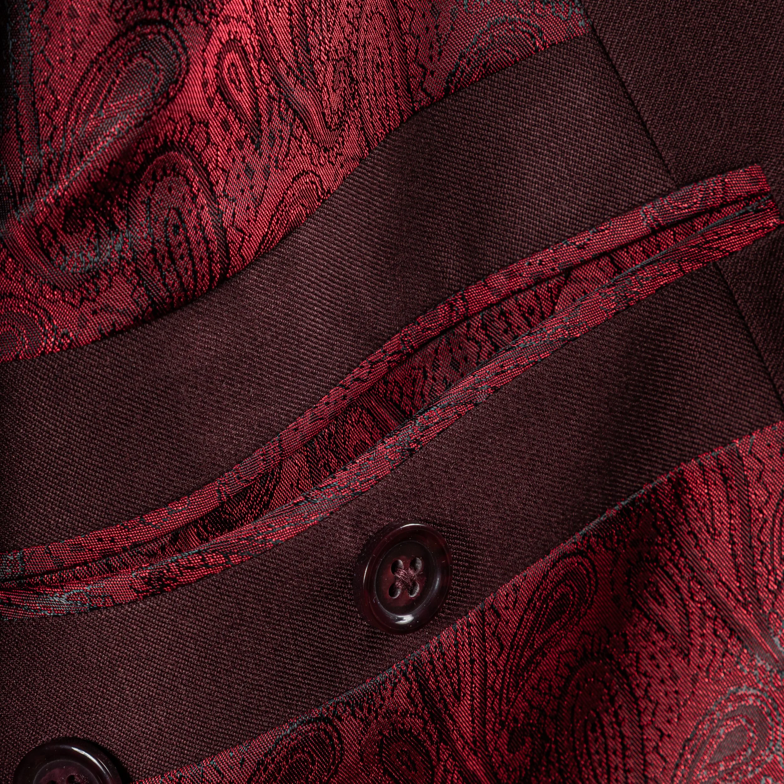 Burgundy 3-delig trouwpak op maat - Donkerrode merino wol-24.jpg