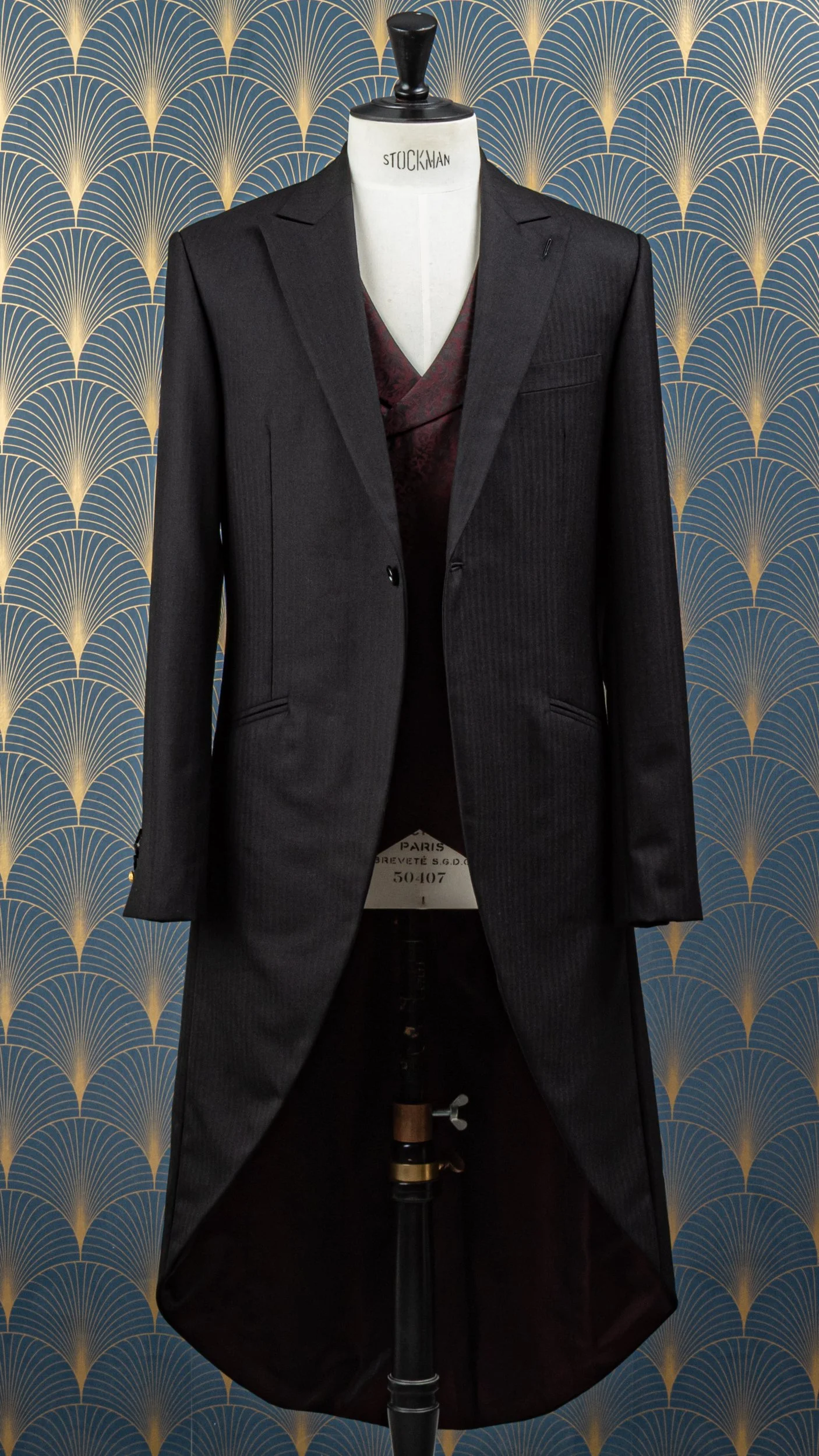 Jacquet op maat met jacquard gilet - Huddersfield Fine Worsteds-16.jpg