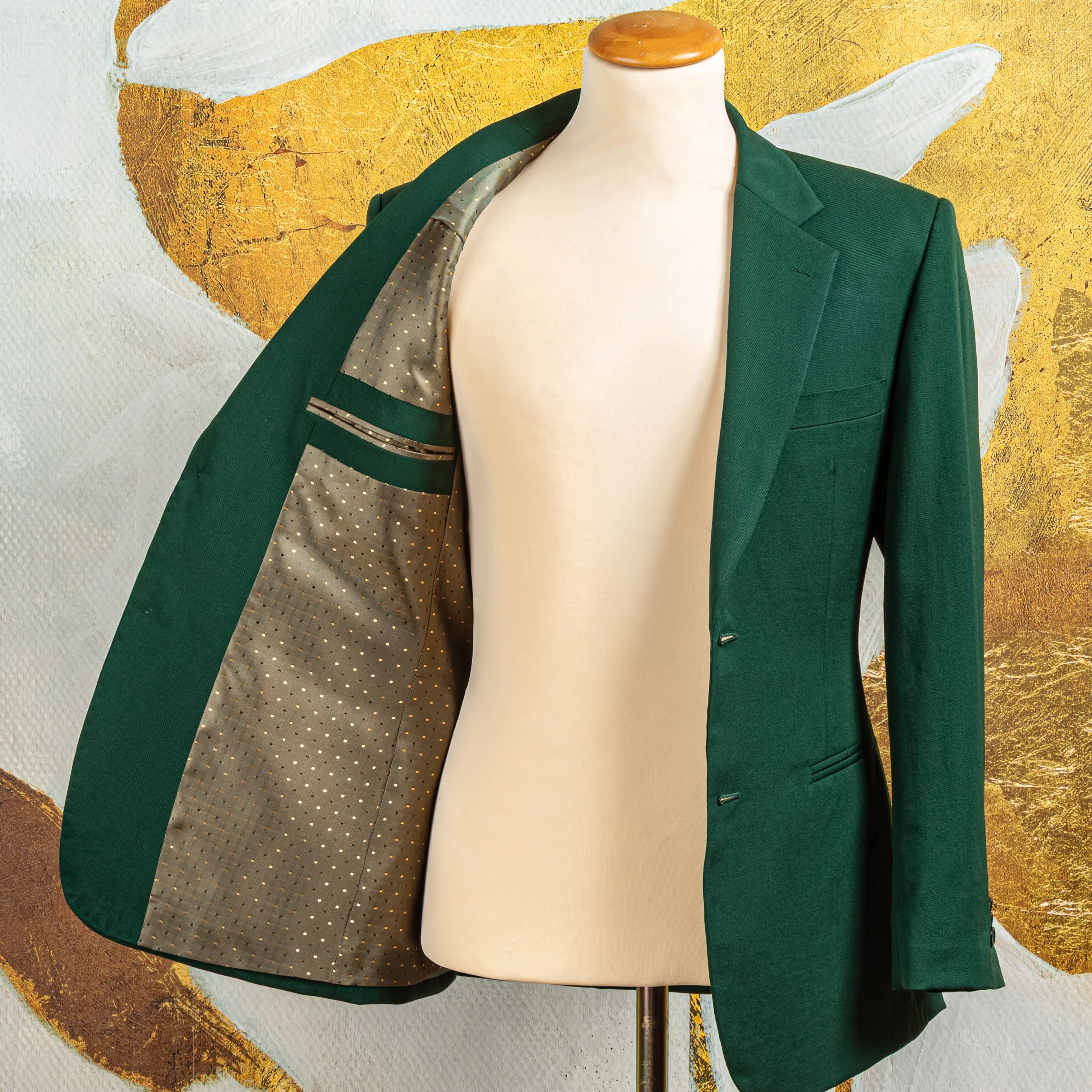 Groen maatpak voor bruiloft en daarna - Merino wol-12.jpg