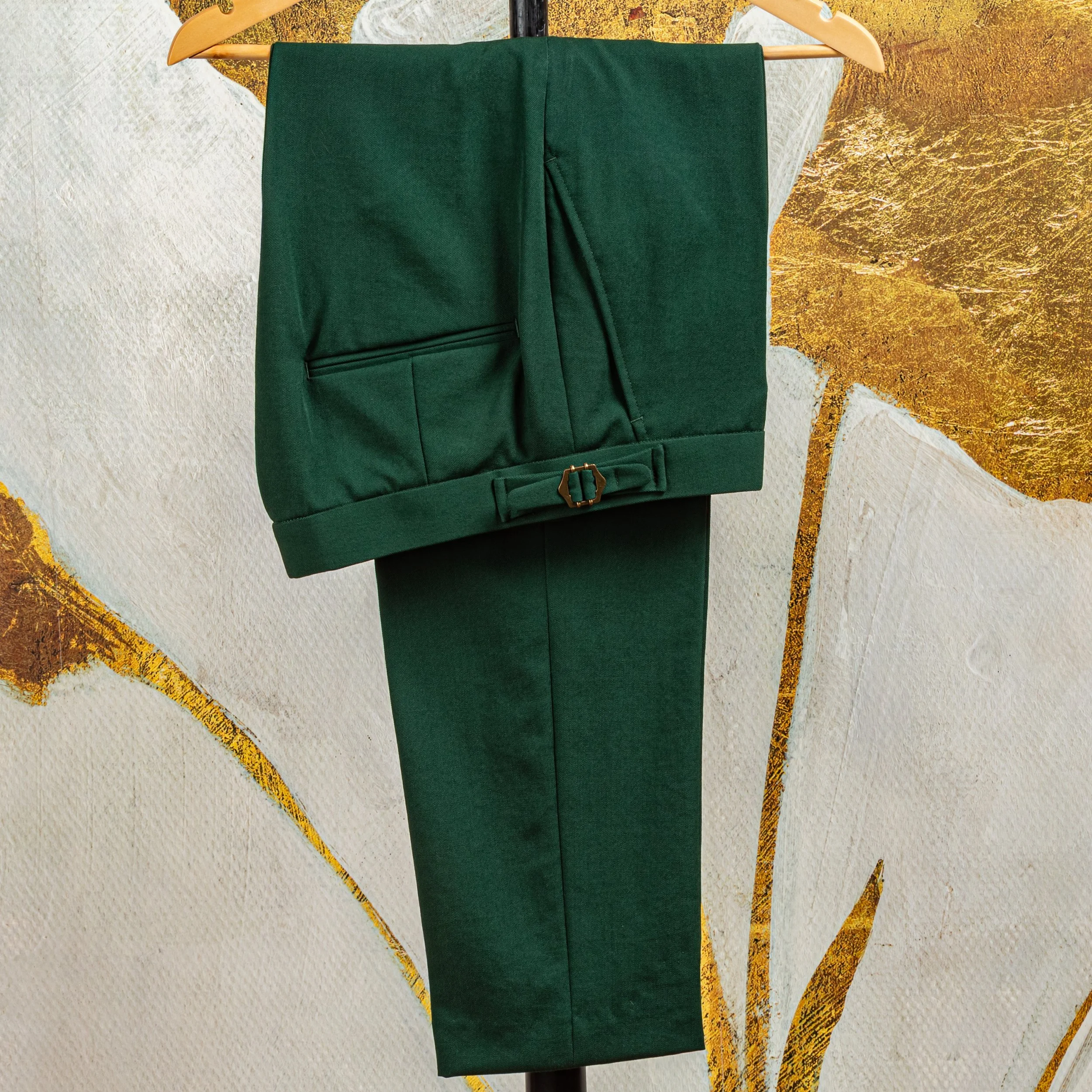 Groen maatpak voor bruiloft en daarna - Merino wol-15.jpg