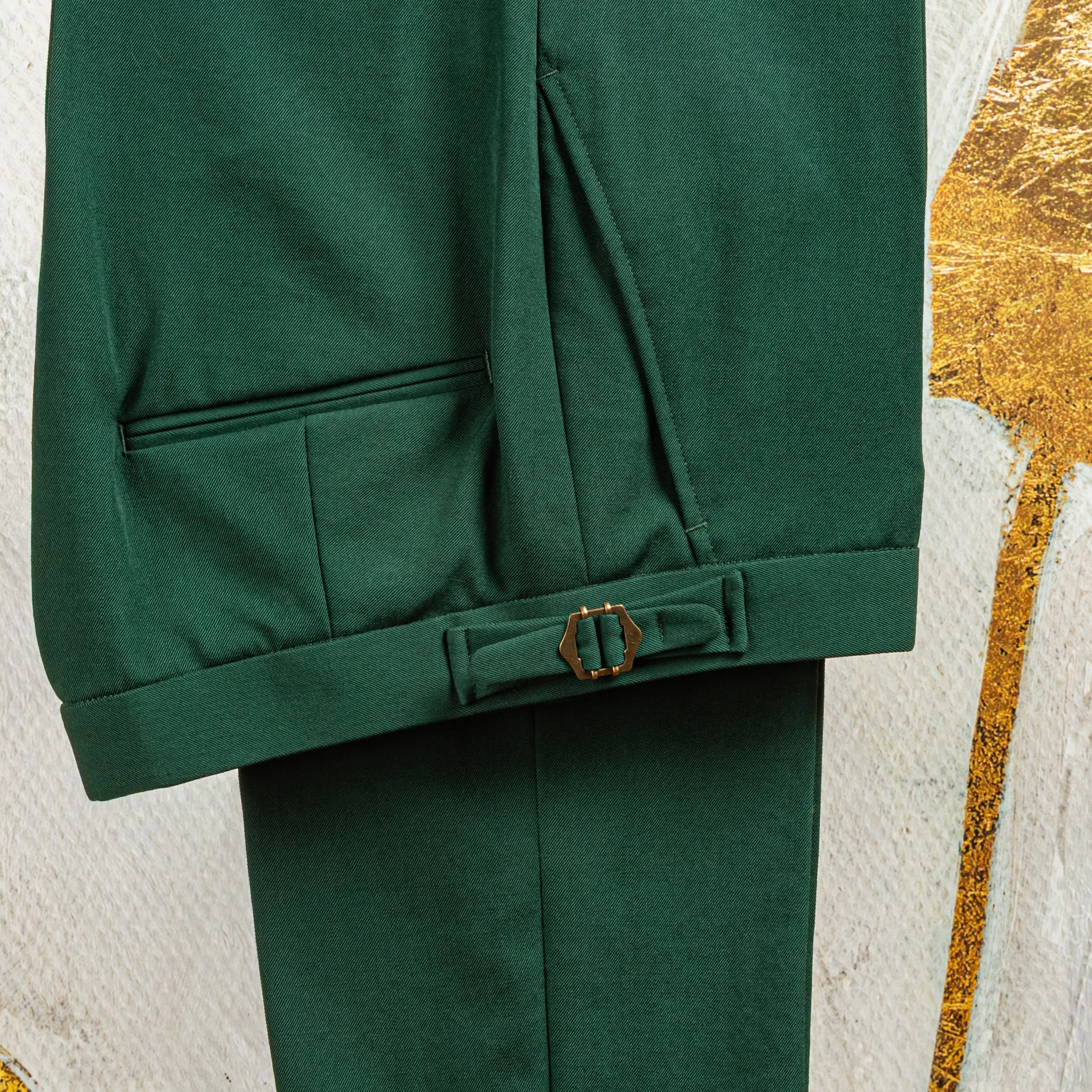 Groen maatpak voor bruiloft en daarna - Merino wol-16.jpg