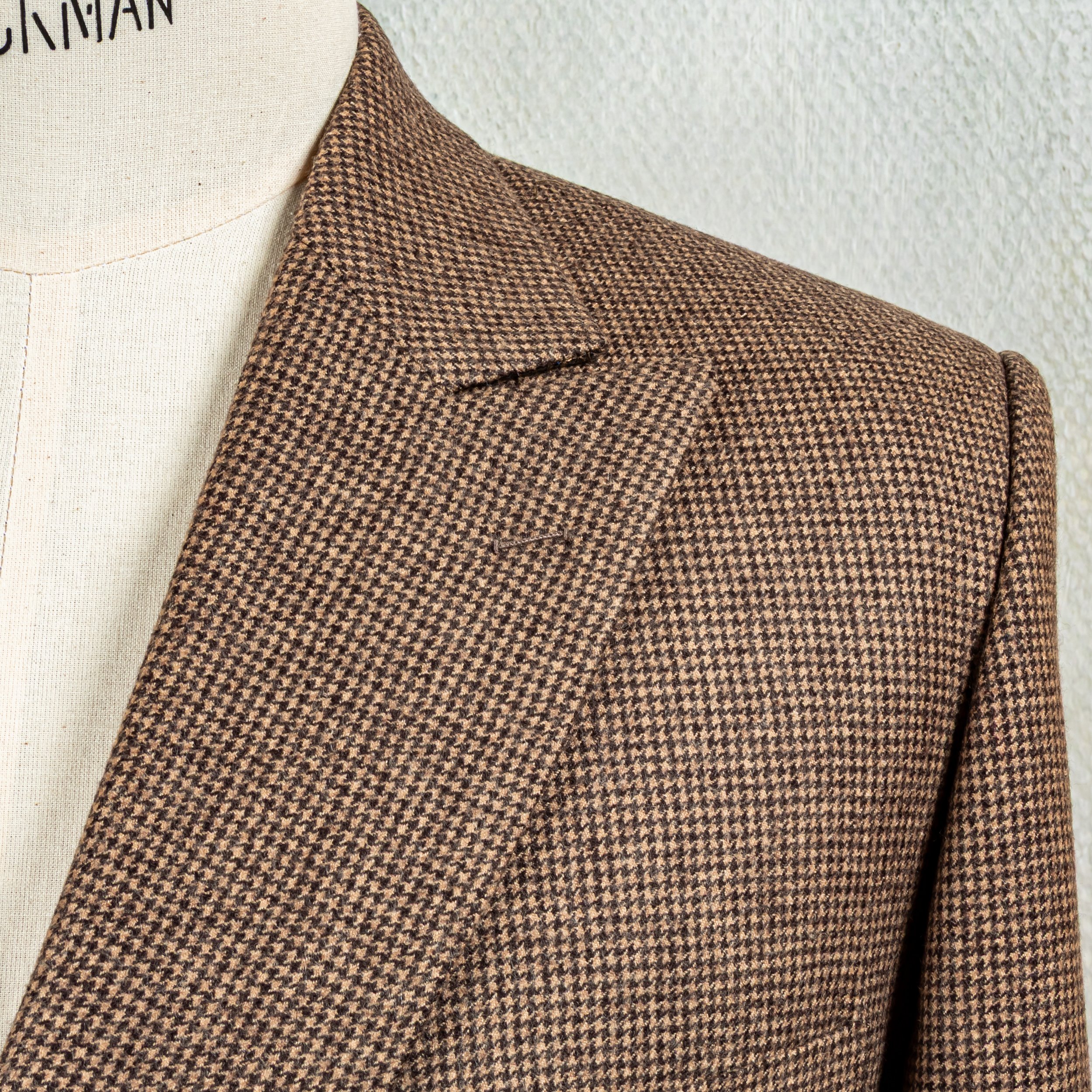 Double Breasted jasje op maat Houndstooth - Phantom Flannel-3.jpg