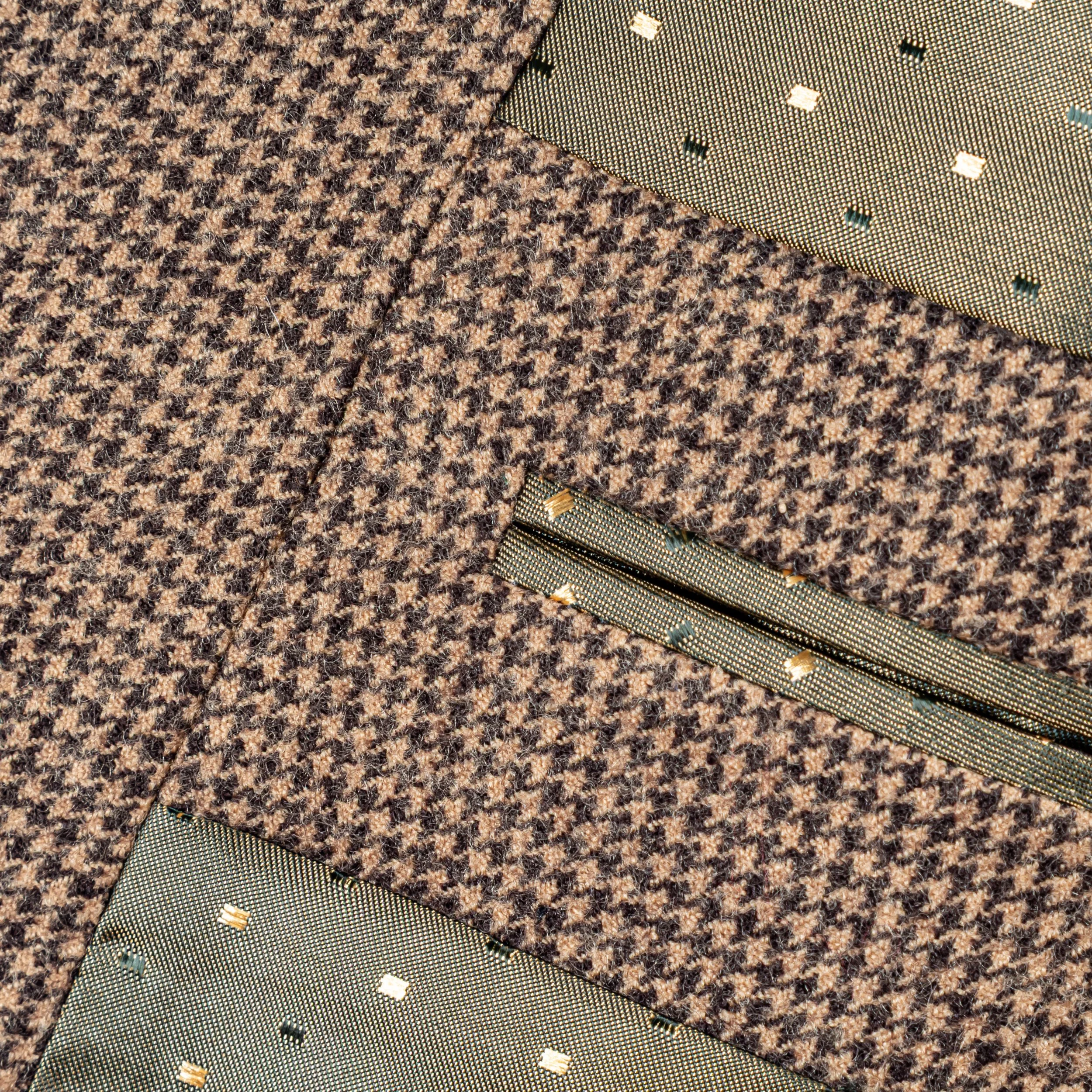 Double Breasted jasje op maat Houndstooth - Phantom Flannel-21.jpg