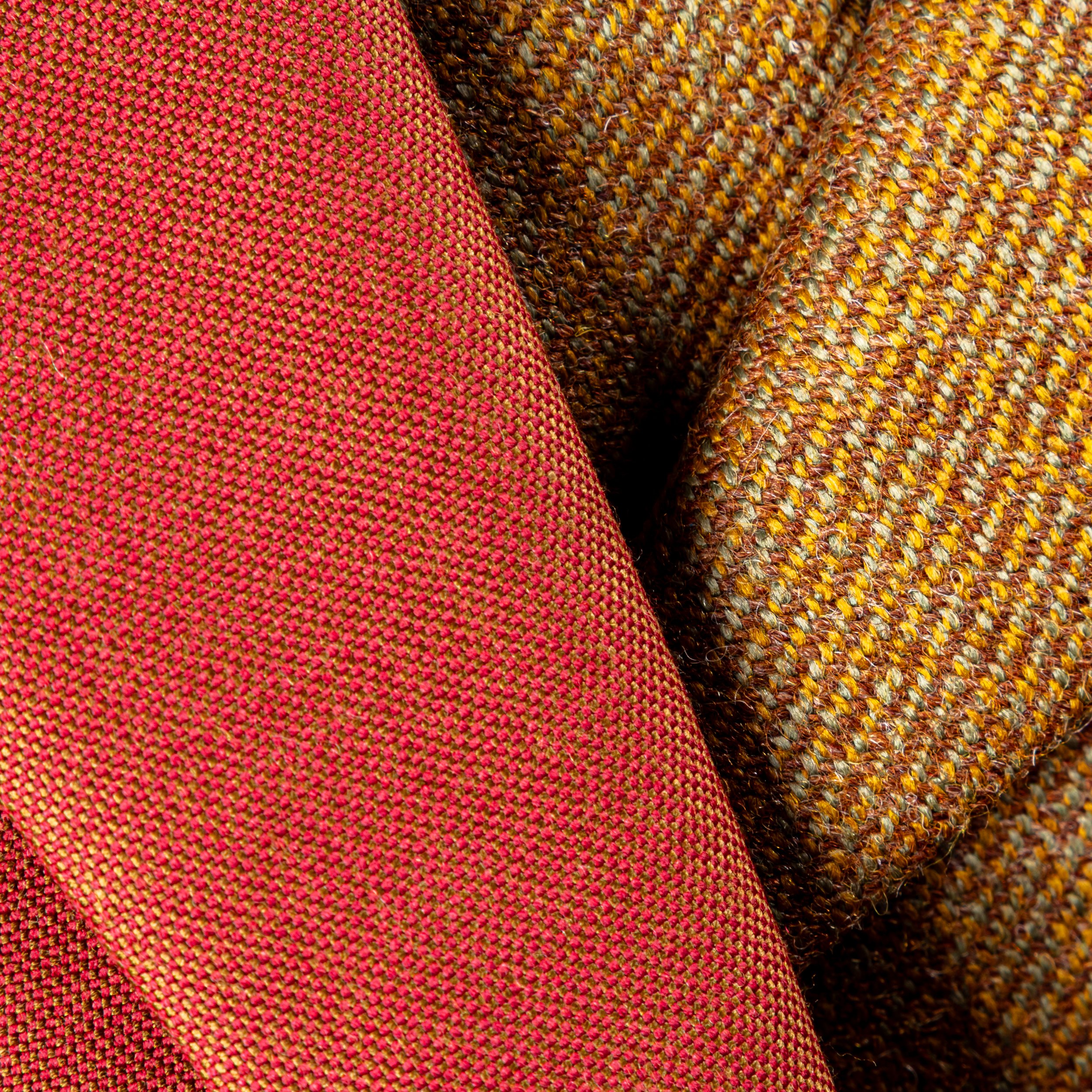 Oranje 3-delig trouwpak met mosterdgeel gilet - Bateman Ogden-5.jpg