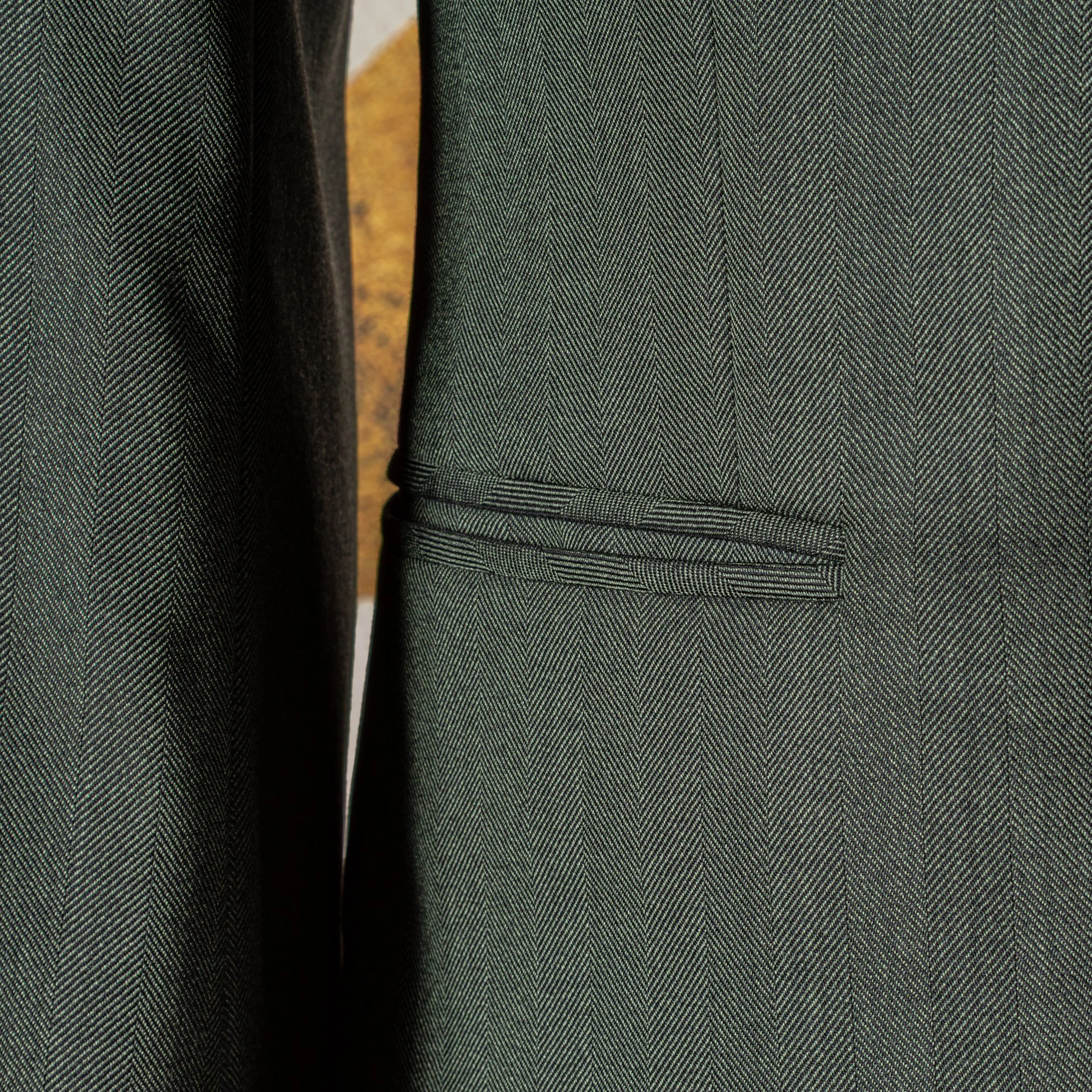 Groen Trouwpak Merino Zomerwol Visgraat - Caccioppoli Napoli-9.jpg