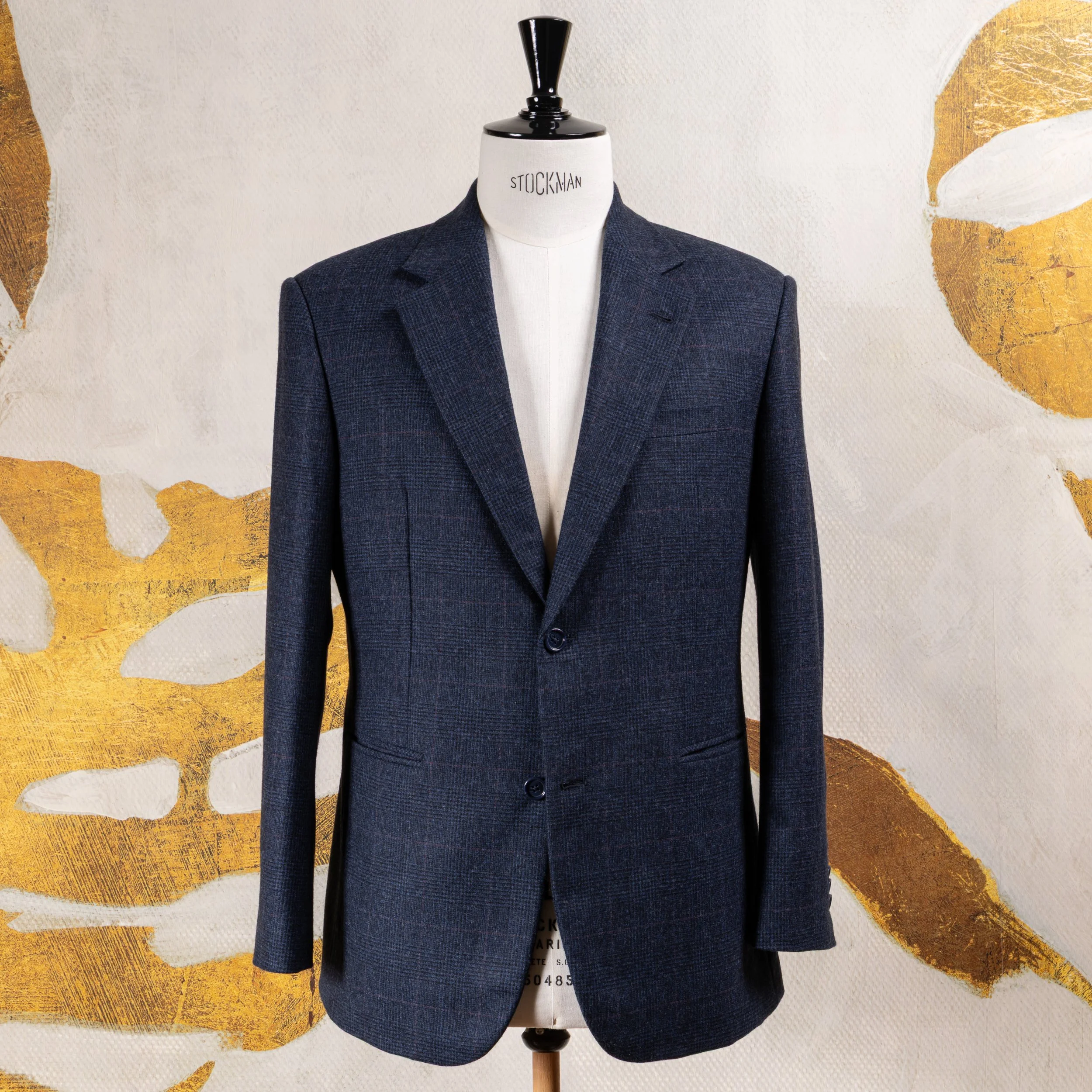 Winter colbert op maat met Windowpane ruit - Standeven Oxbridge Flannel-4.jpg