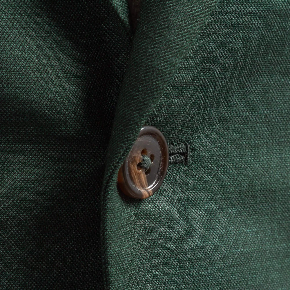 Trouwpak+3+Delig+Saffier+Groen+Merino+Wol+met+Light+Sand+Herringbone+Tweed+Gilet 23.jpg