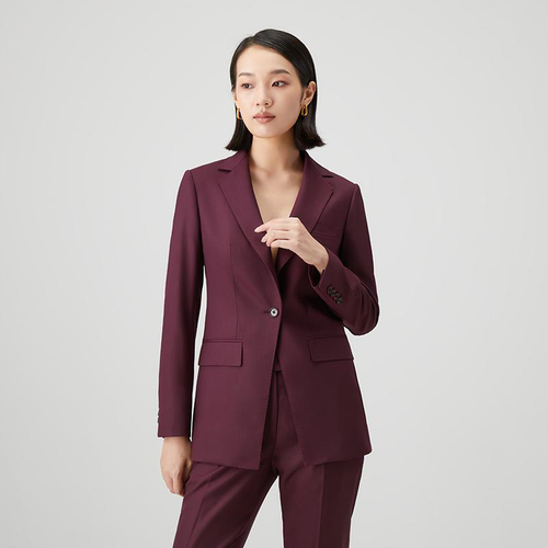 Bordeaux pak vrouw - elegant broekpak voor events
