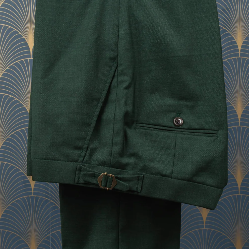 Detail van de achterkant van de broek