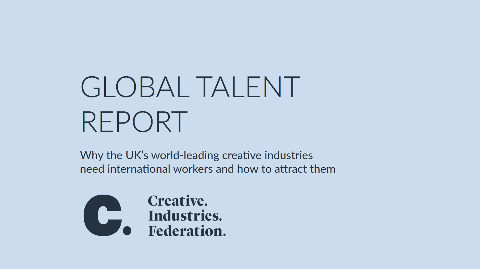 CIF - Global Talent Report