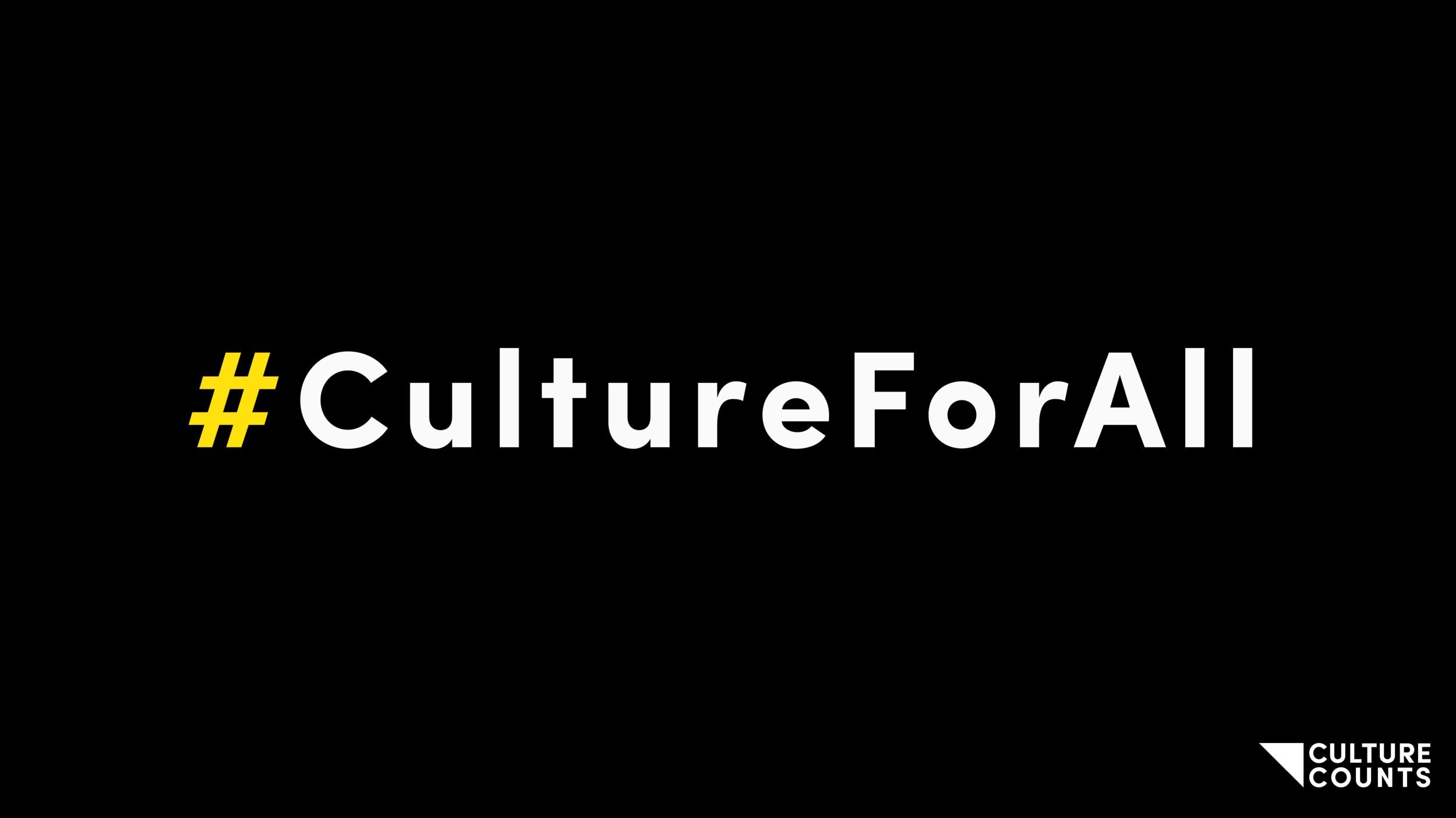 #CultureForAll - 2% of £2bn to deliver access to arts and culture.