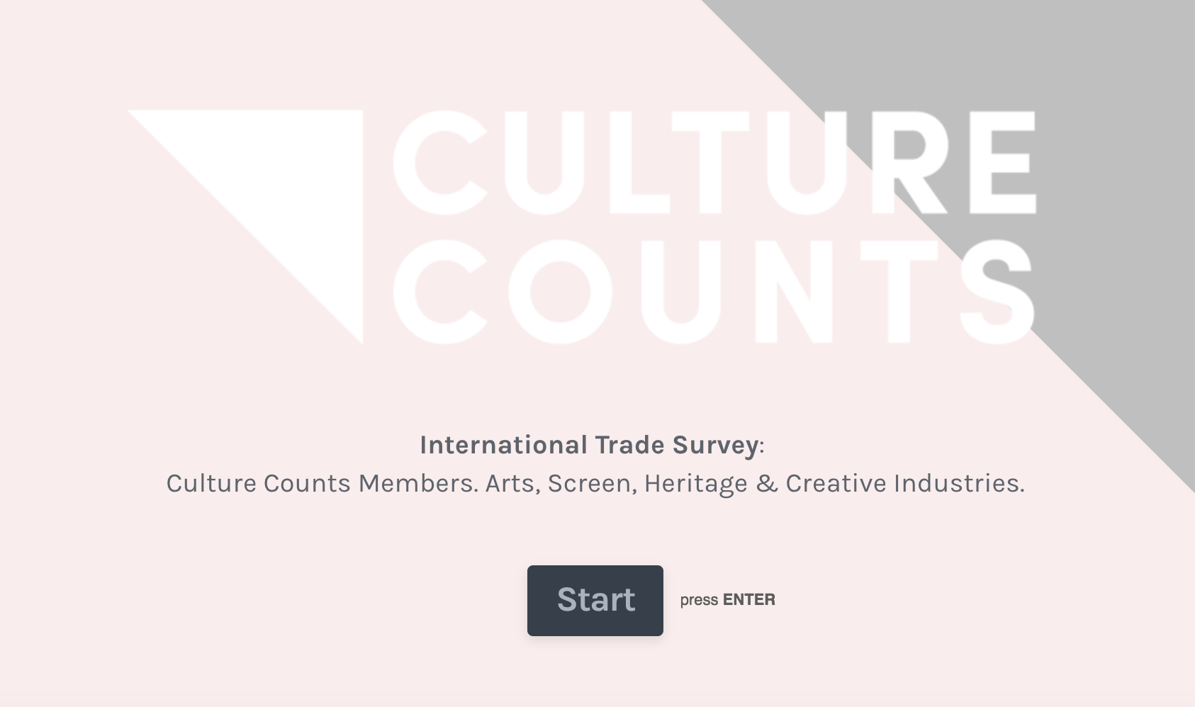 International Trade Survey for Cultural Organisations in Scotland
