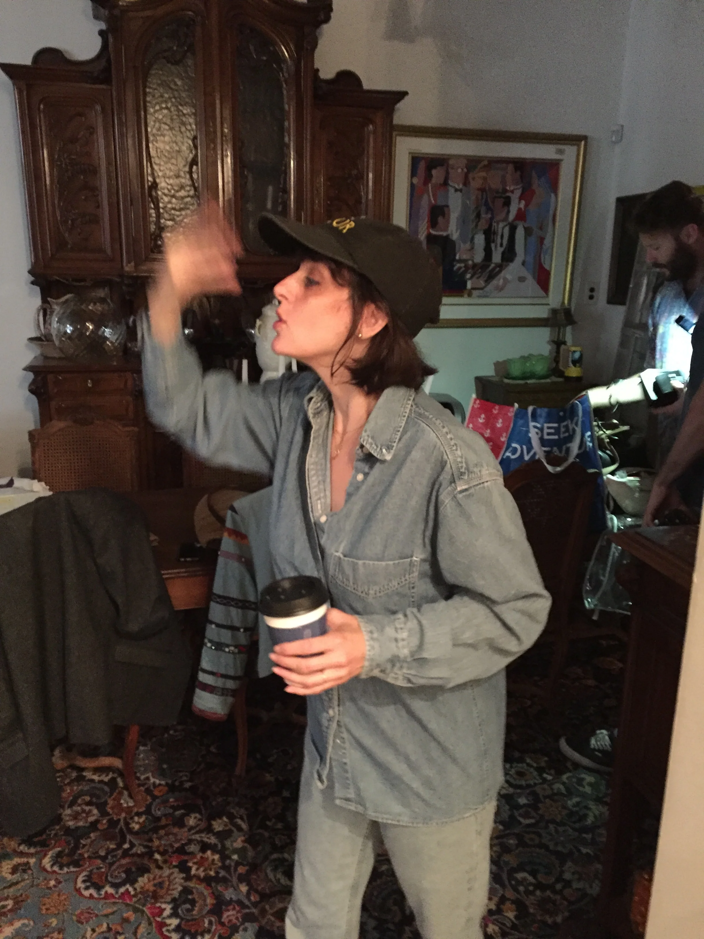 Shaina directing, 2017